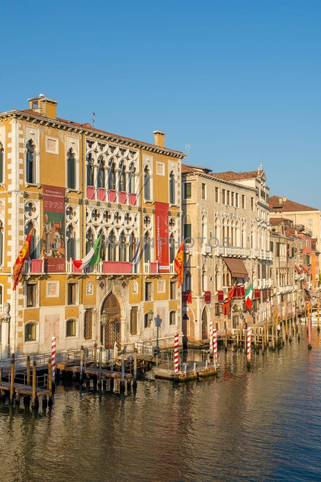 discovery of the city of Venice and its small canals and romantic alleys, Italy
