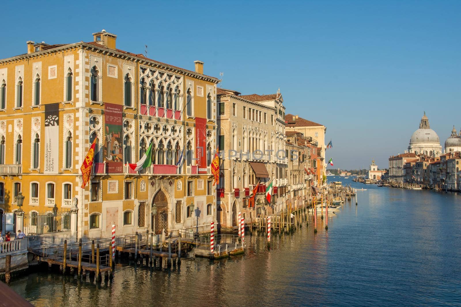 discovery of the city of Venice and its small canals and romantic alleys, Italy