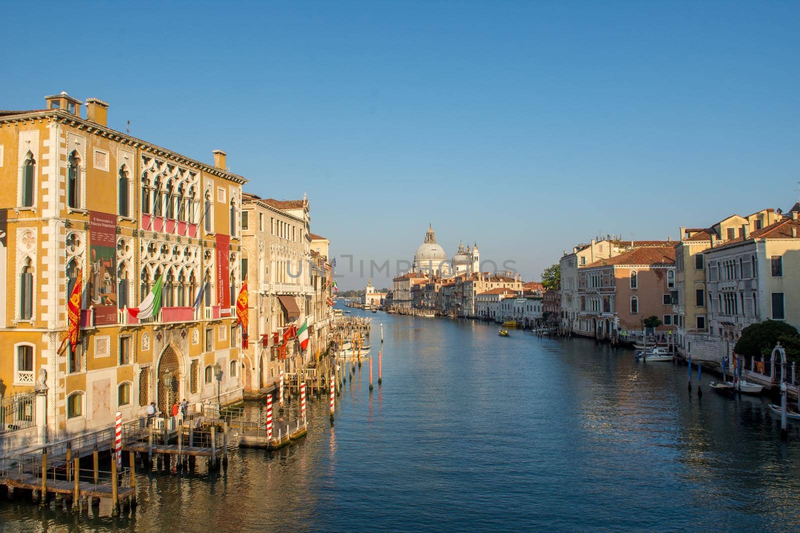 discovery of the city of Venice and its small canals and romantic alleys, Italy