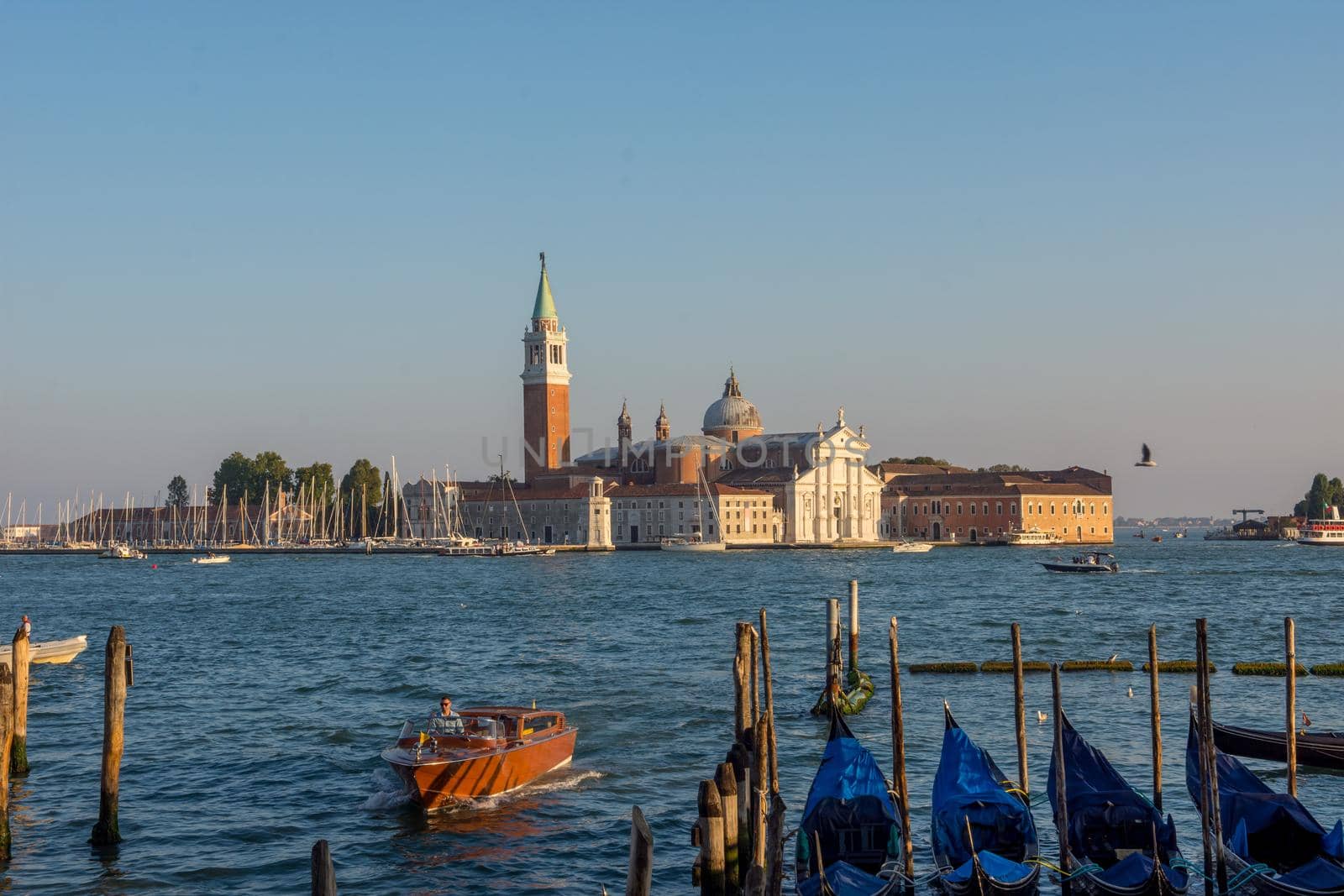 discovery of the city of Venice and its small canals and romantic alleys, Italy