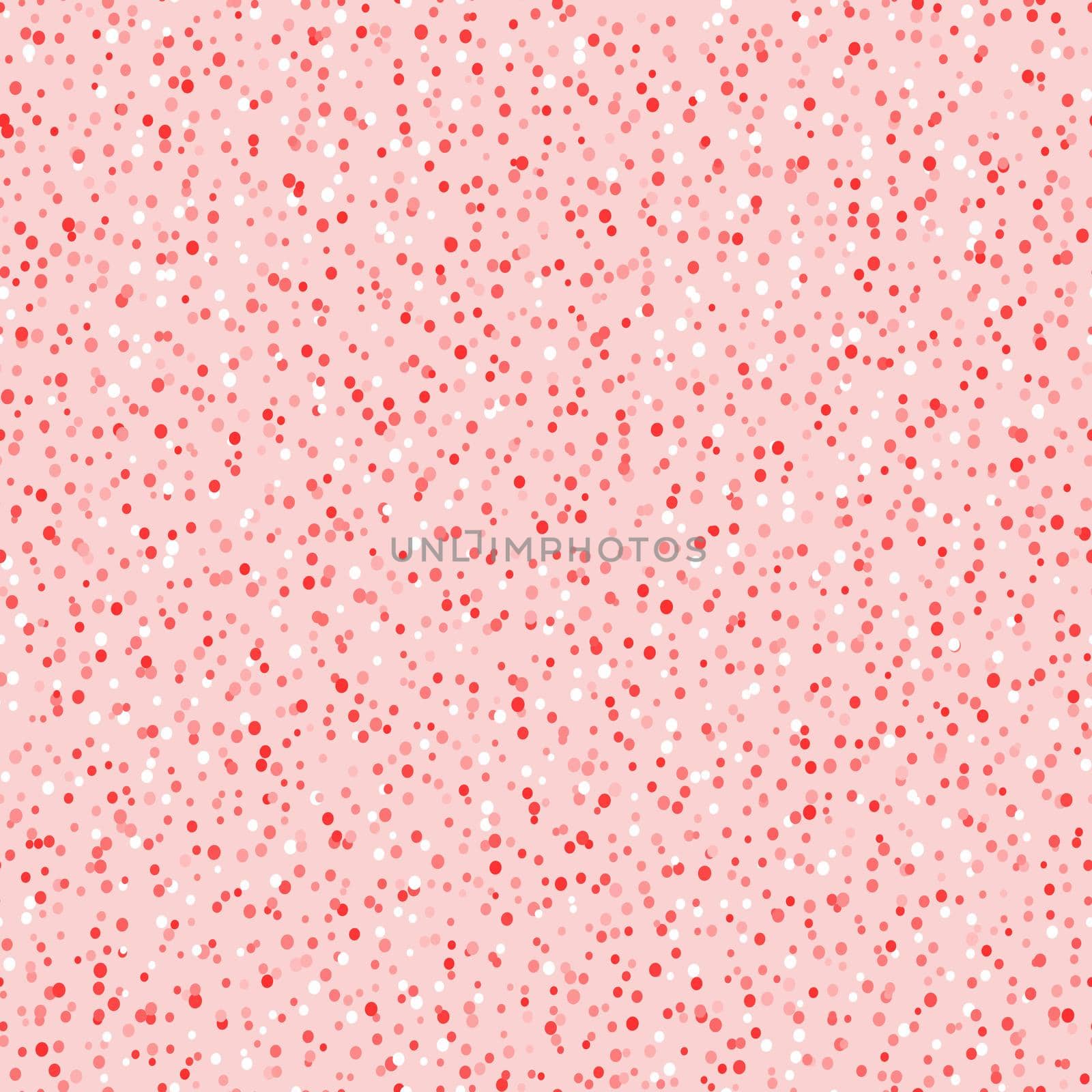 Abstract fashion polka dots background. Pink seamless pattern with gradient circles. Template design for invitation, poster, card, flyer, banner, textile, fabric