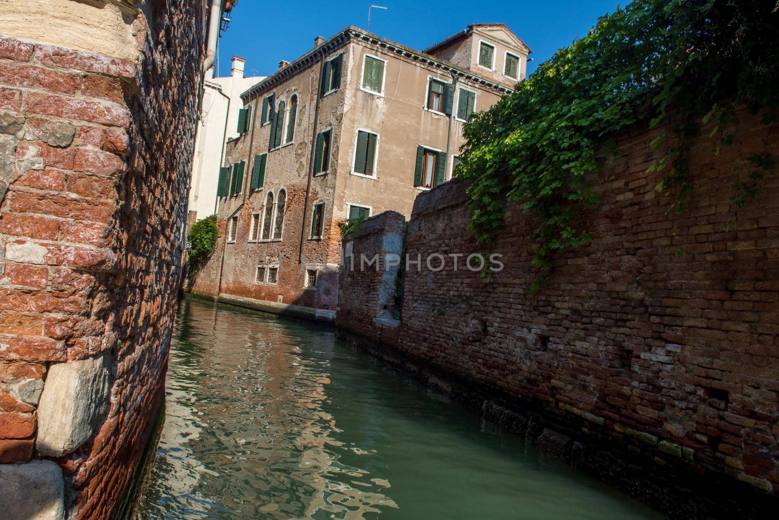 discovery of the city of Venice and its small canals and romantic alleys, Italy