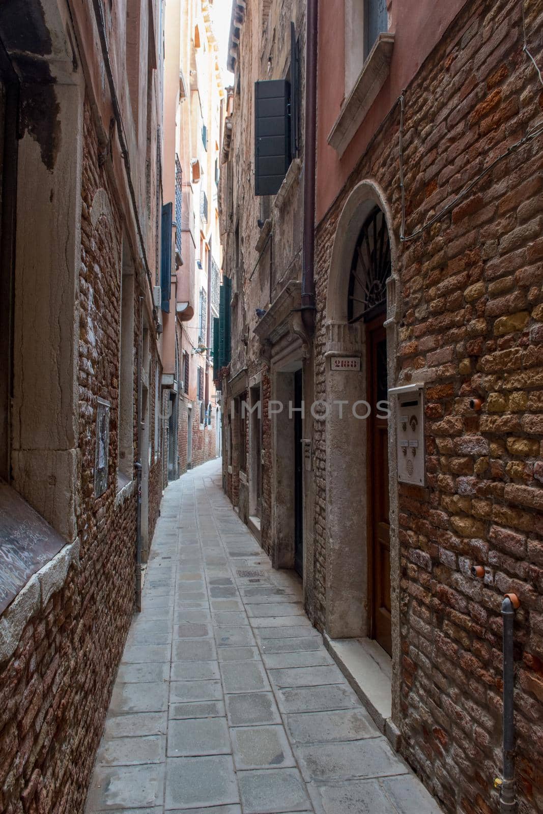 discovery of the city of Venice and its small canals and romantic alleys, Italy
