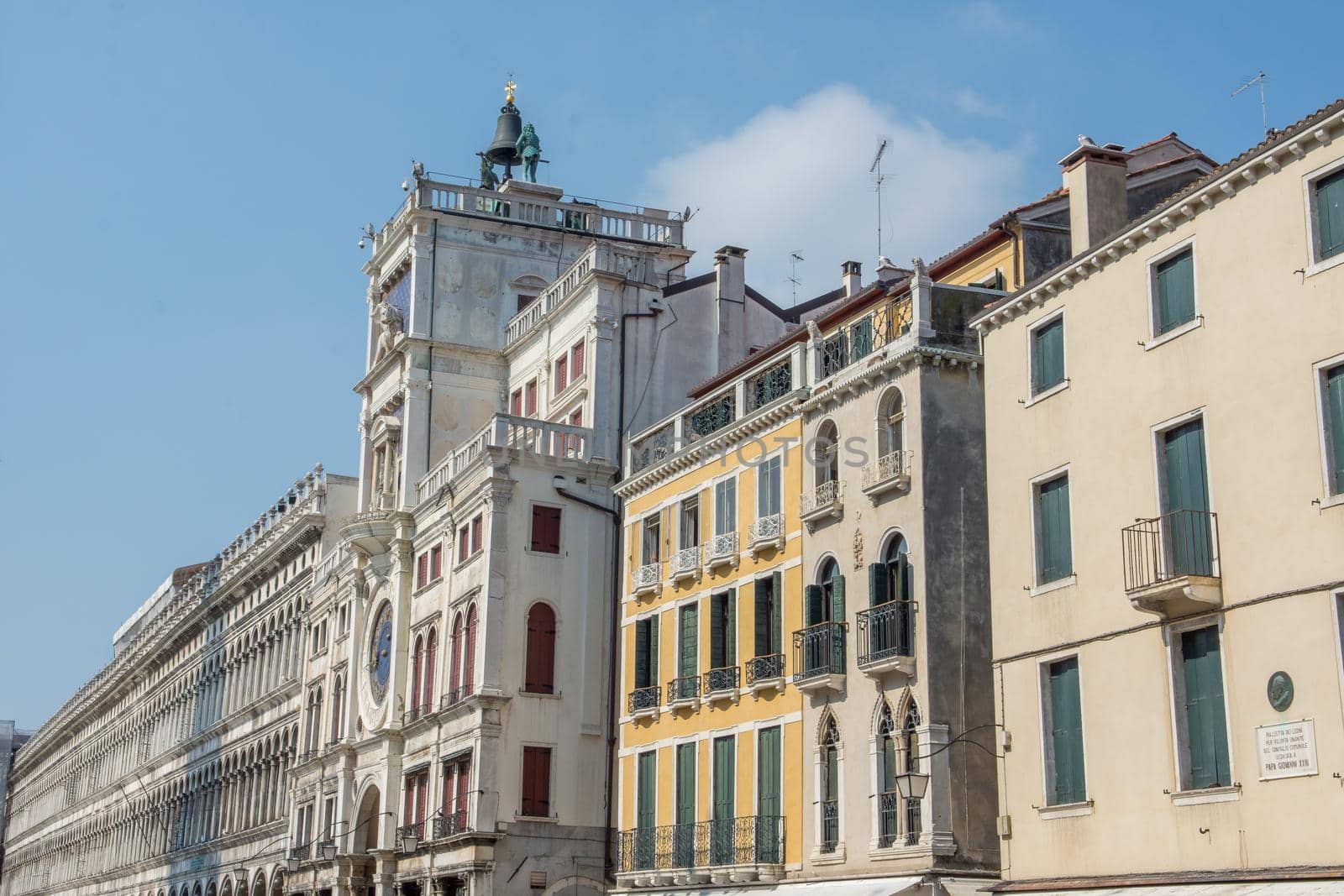 discovery of the city of Venice and its small canals and romantic alleys, Italy