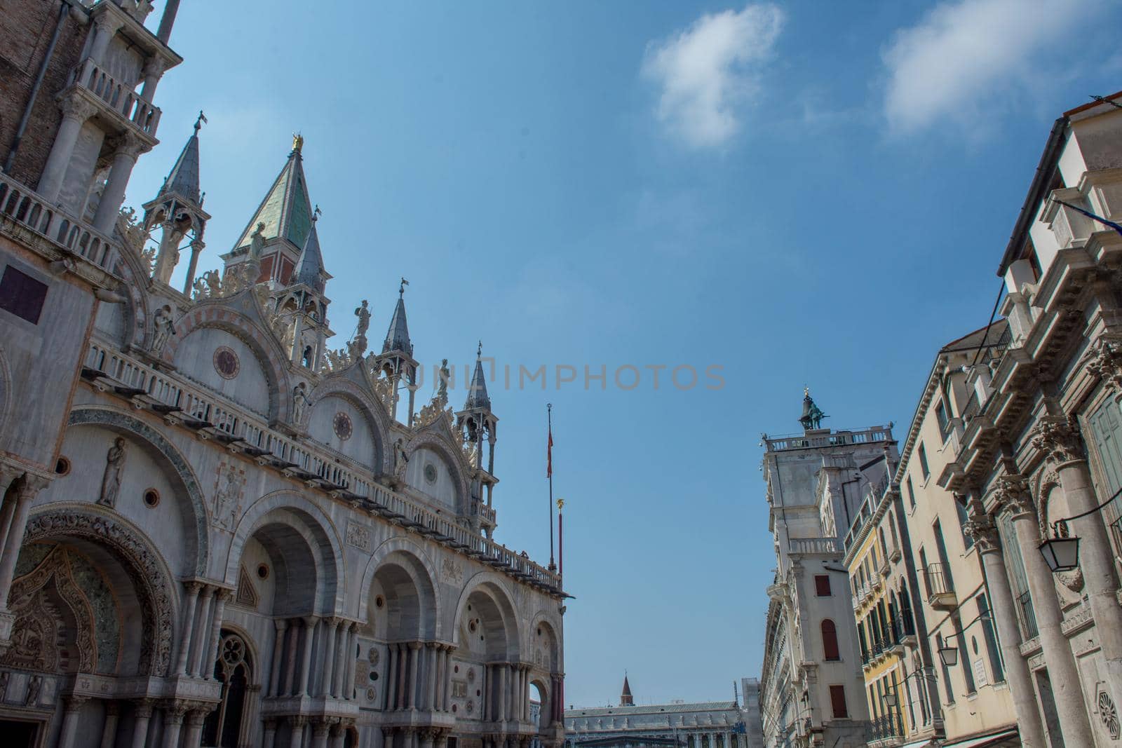 discovery of the city of Venice and its small canals and romantic alleys, Italy