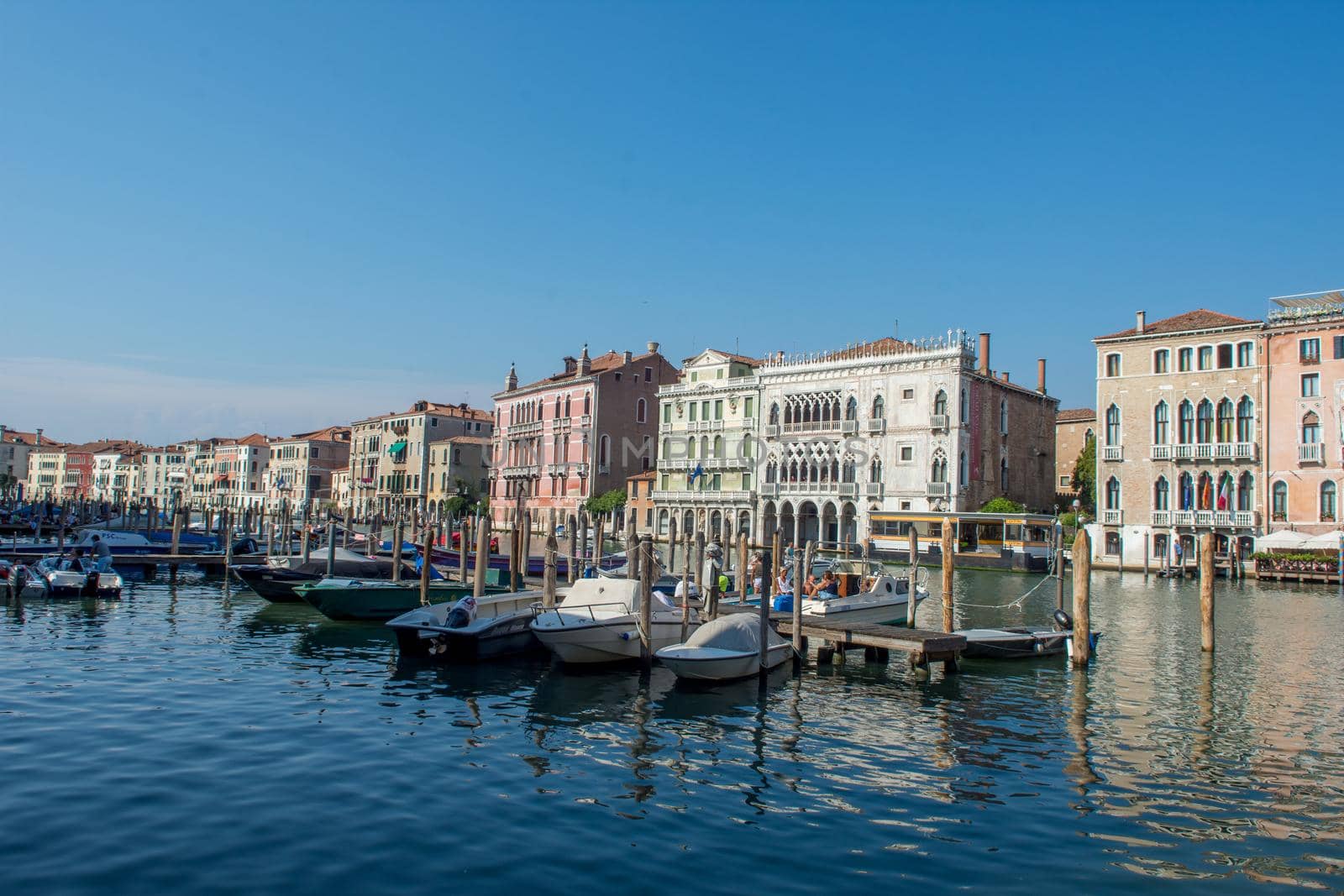 discovery of the city of Venice and its small canals and romantic alleys, Italy