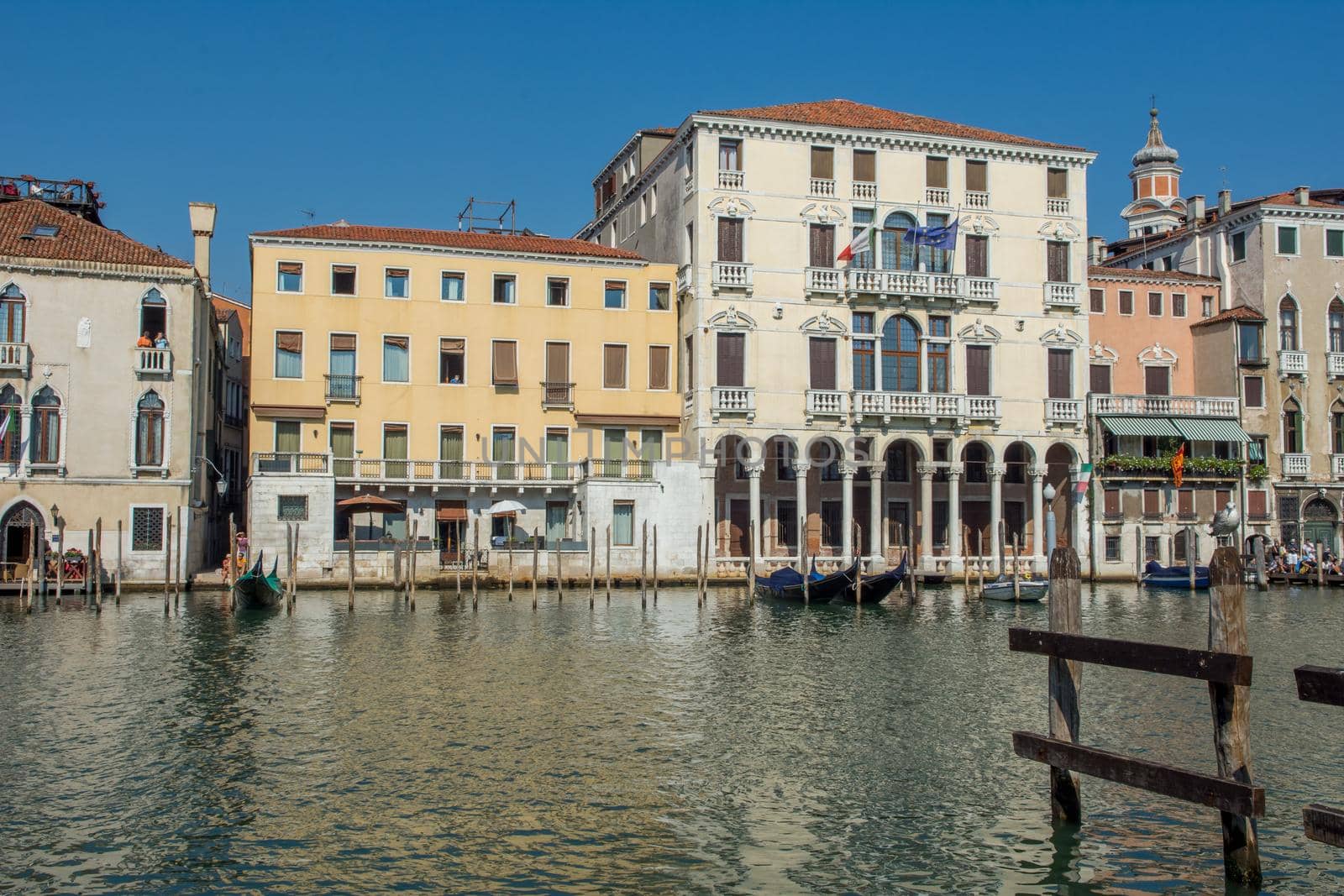 discovery of the city of Venice and its small canals and romantic alleys, Italy