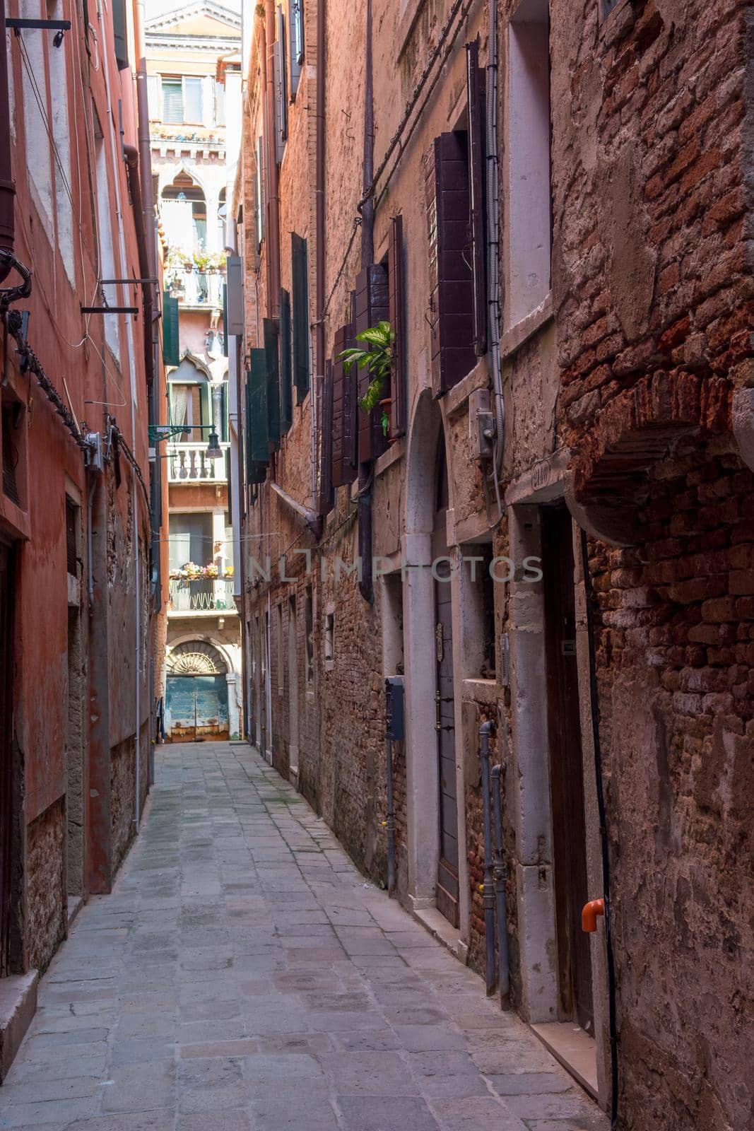 discovery of the city of Venice and its small canals and romantic alleys, Italy