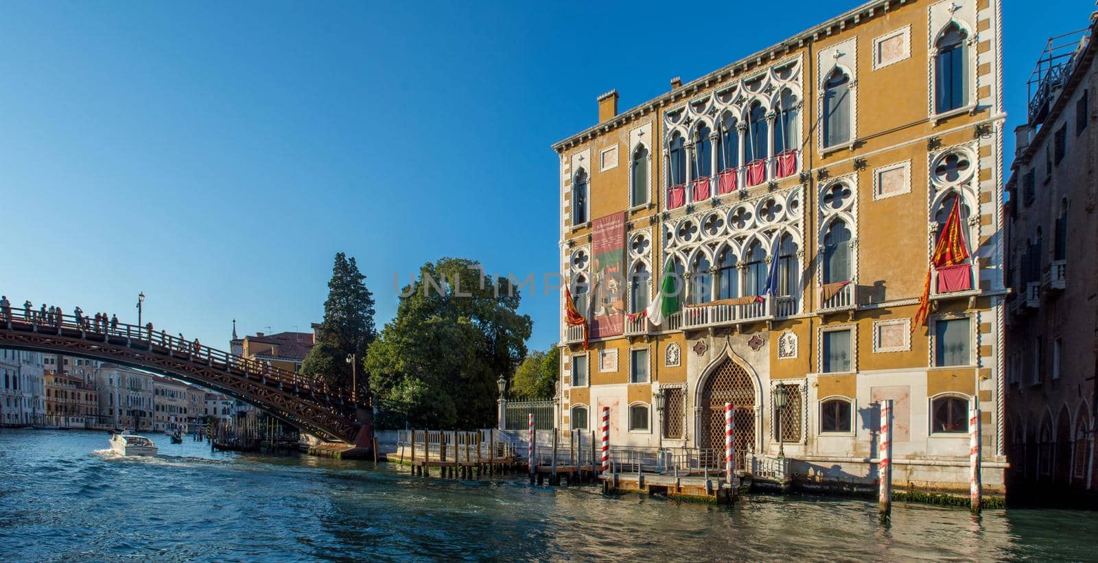 discovery of the city of Venice and its small canals and romantic alleys, Italy