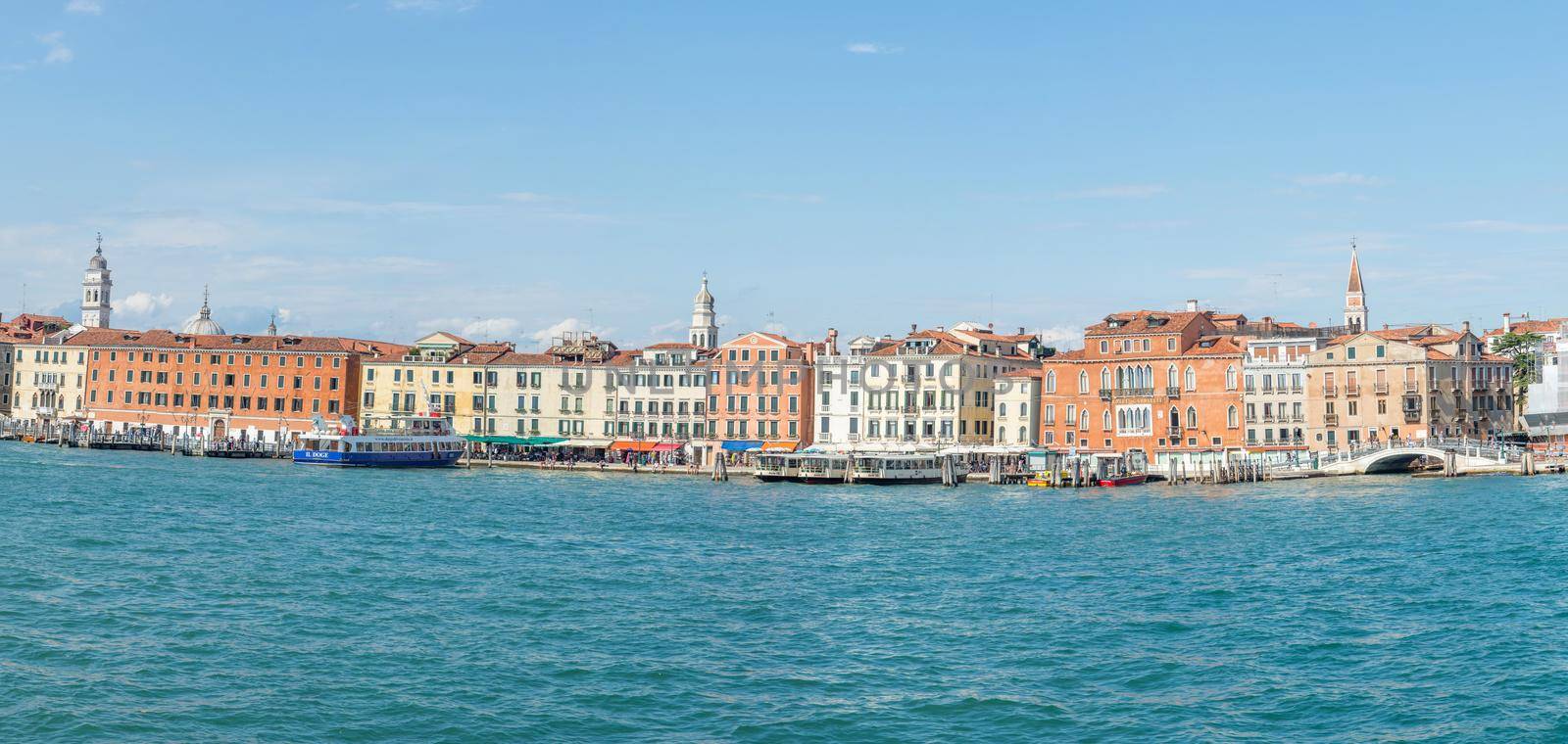 discovery of the city of Venice and its small canals and romantic alleys, Italy