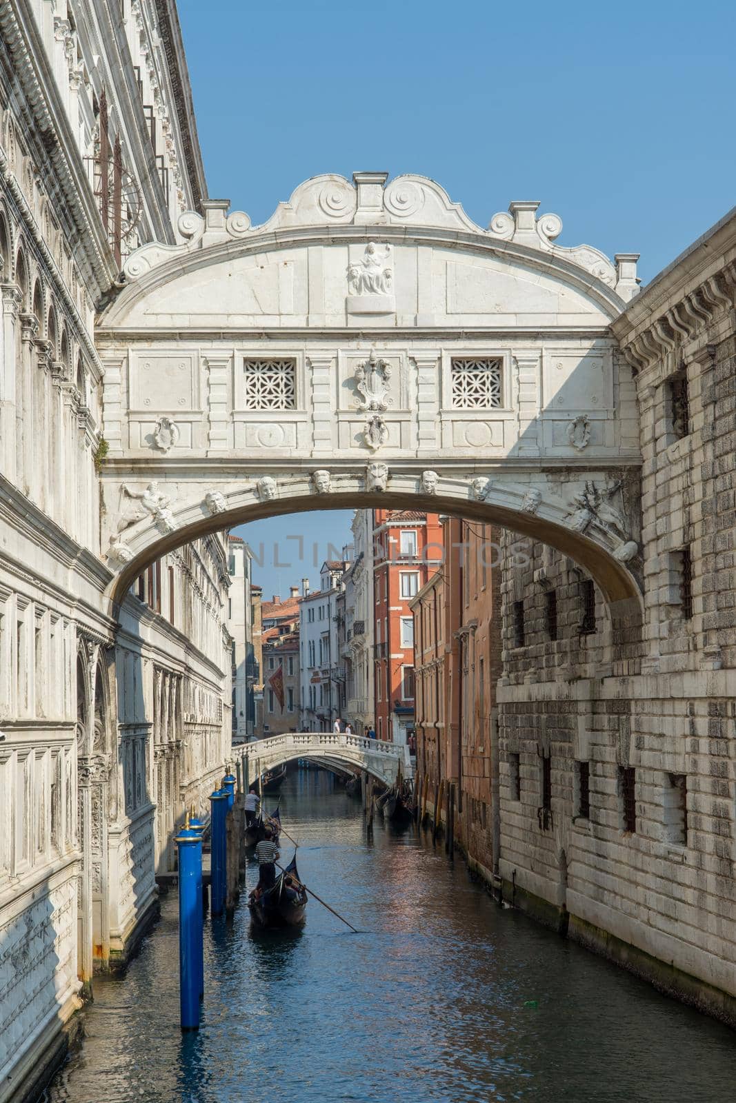 discovery of the city of Venice and its small canals and romantic alleys, Italy