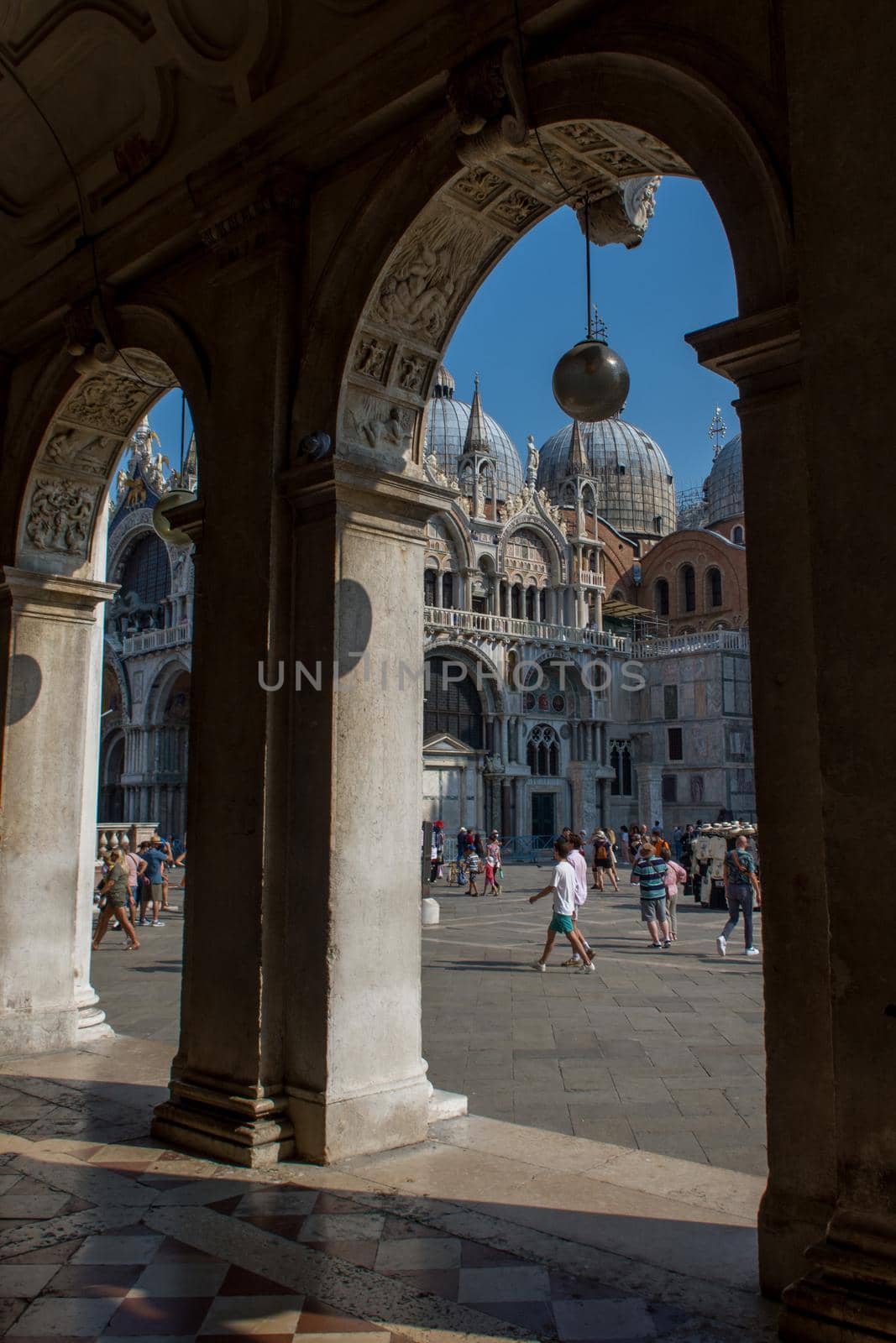 discovery of the city of Venice and its small canals and romantic alleys, Italy
