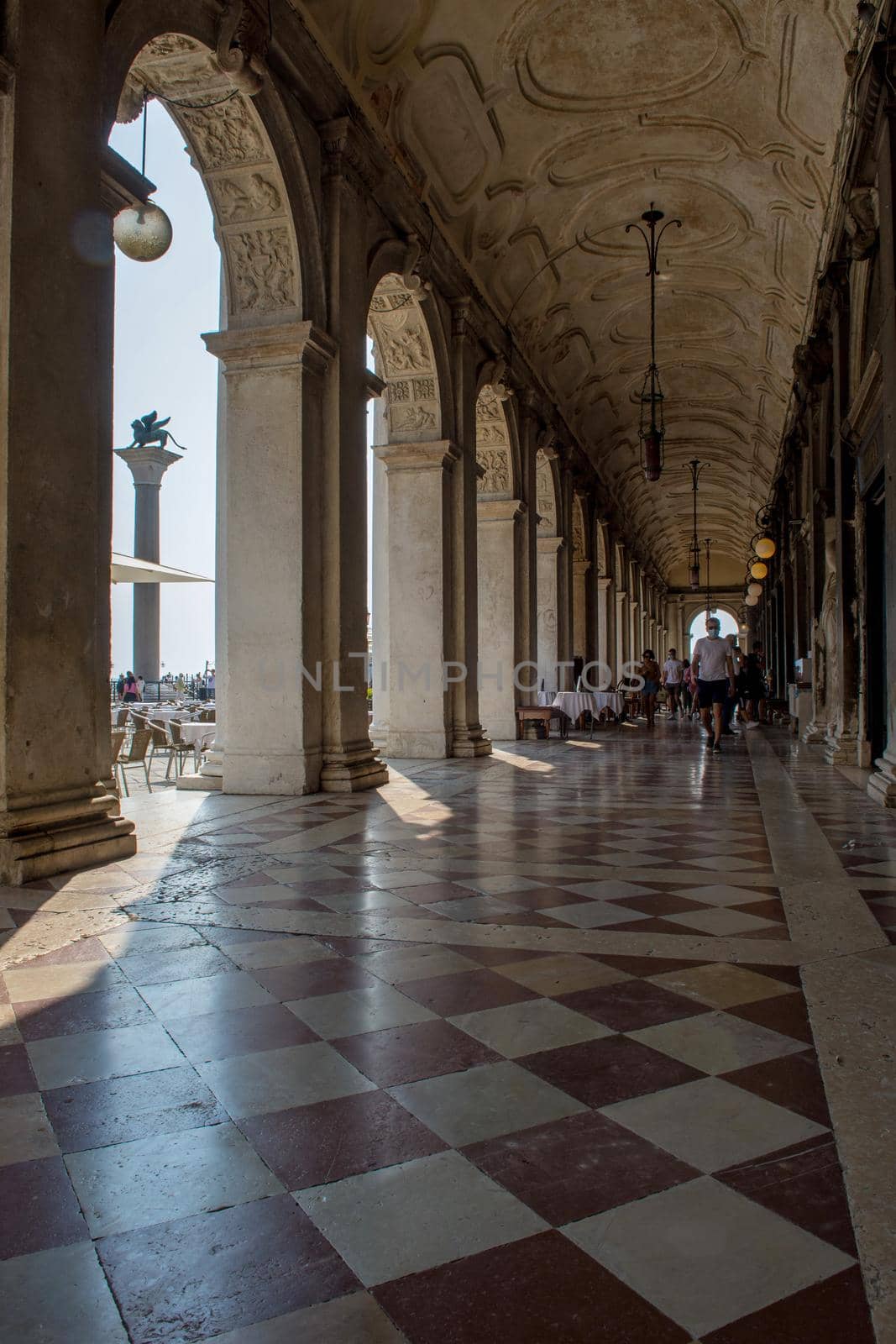 discovery of the city of Venice and its small canals and romantic alleys, Italy