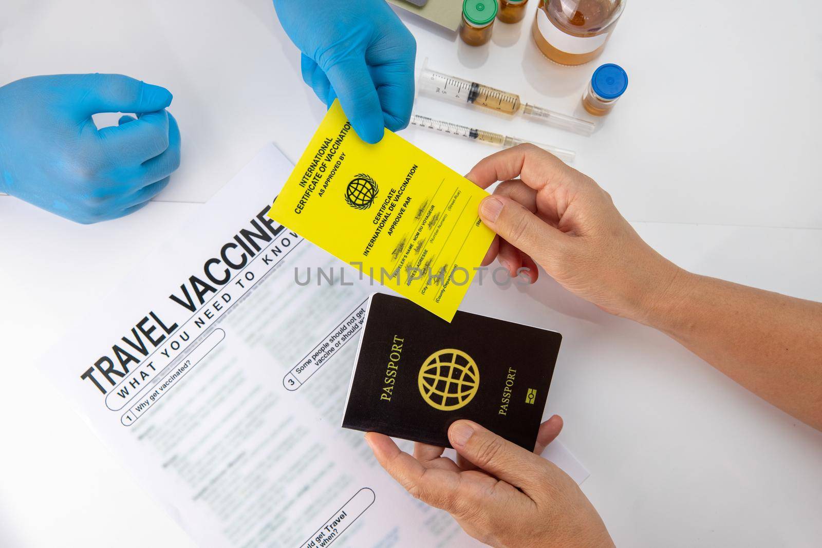 Get international certificate of the vaccination before travel by toa55