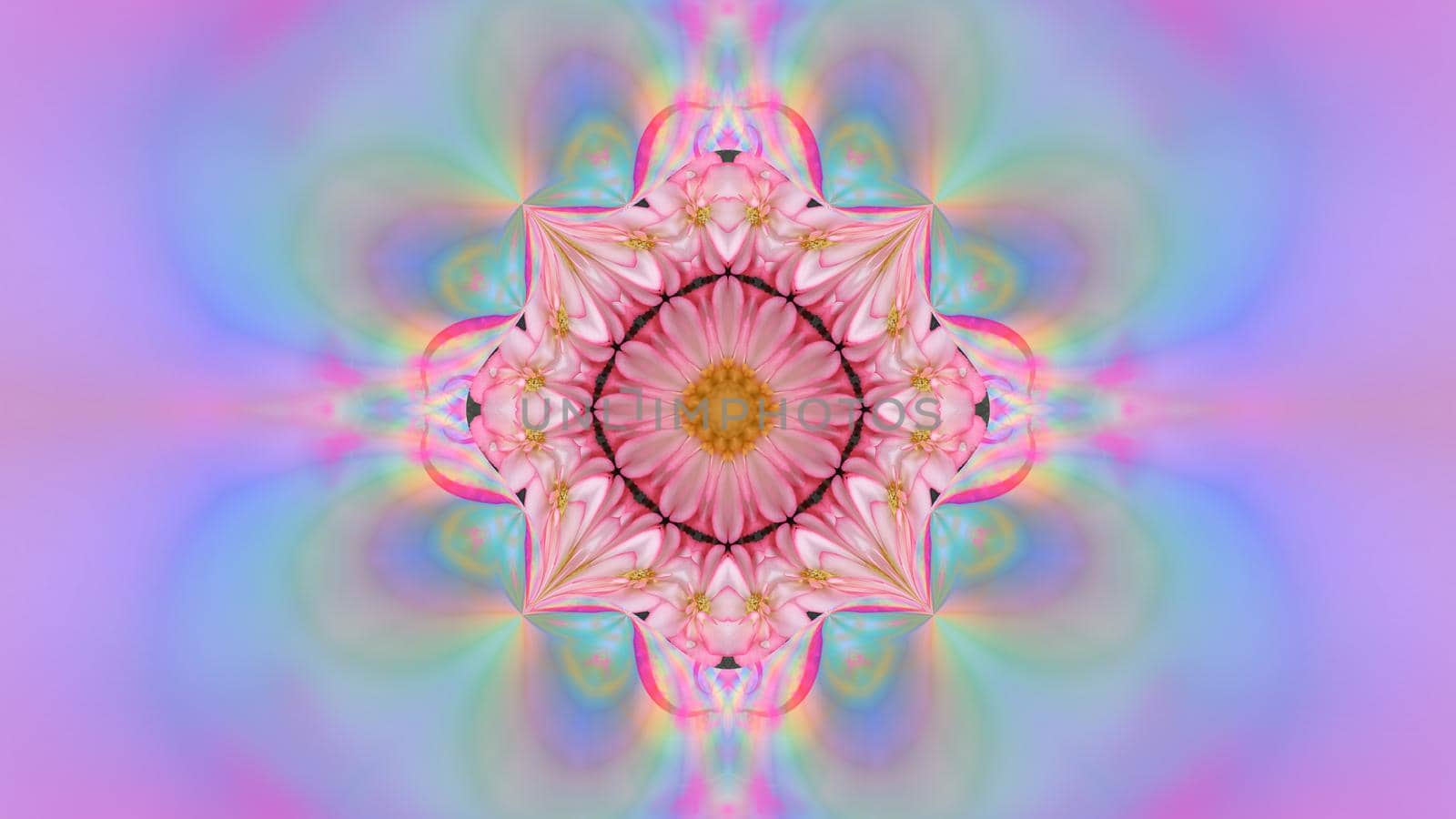 Abstract pastel background with pink shapes. For the design