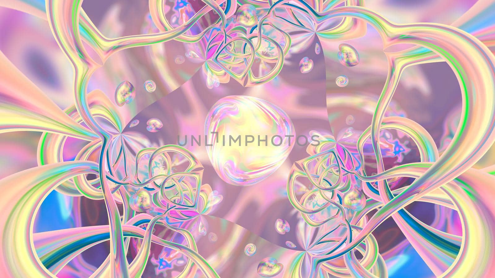 Abstract iridescent pink mother of pearl background by Vvicca
