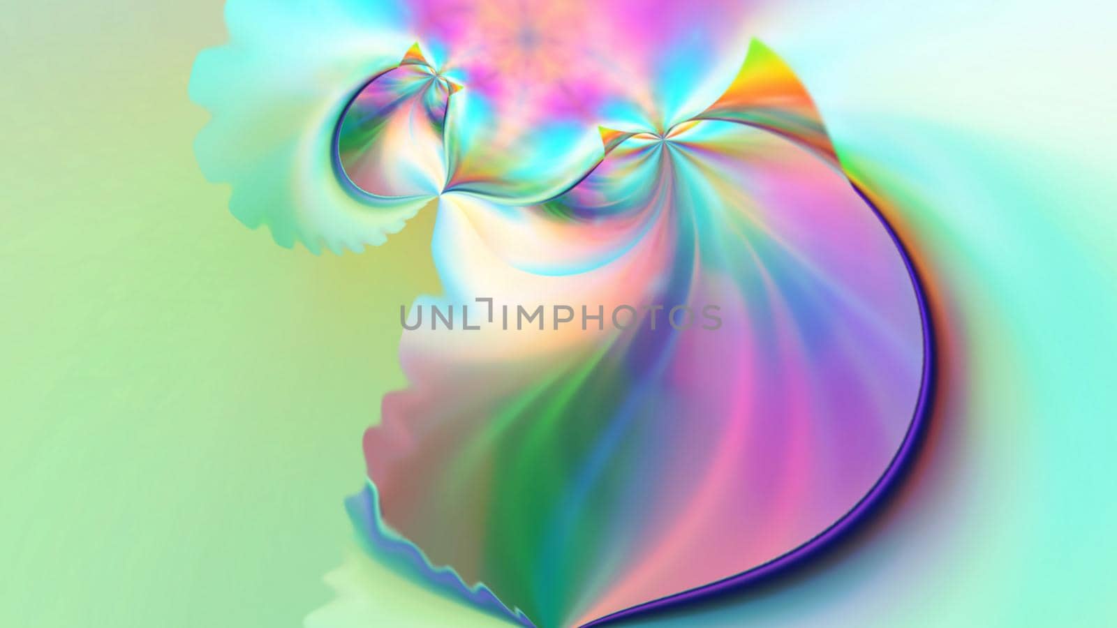 Abstract iridescent rainbow background. design art