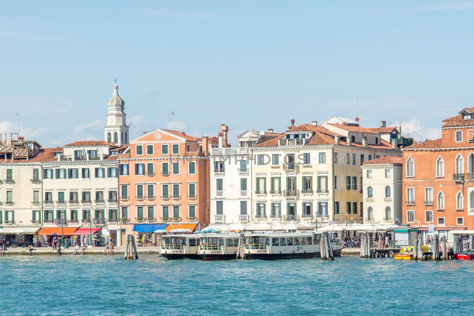 discovery of the city of Venice and its small canals and romantic alleys, Italy