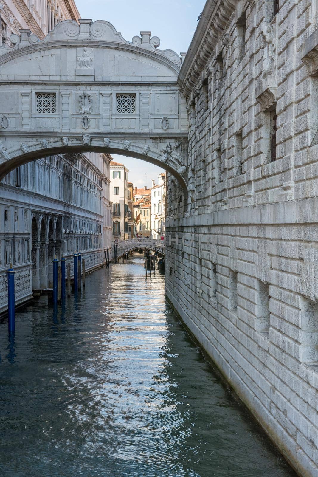 discovery of the city of Venice and its small canals and romantic alleys, Italy
