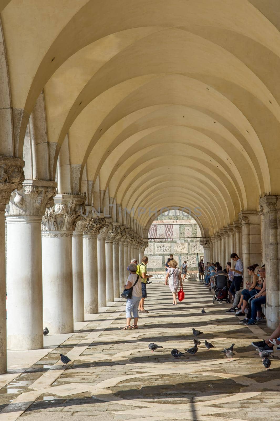 discovery of the city of Venice and its small canals and romantic alleys, Italy