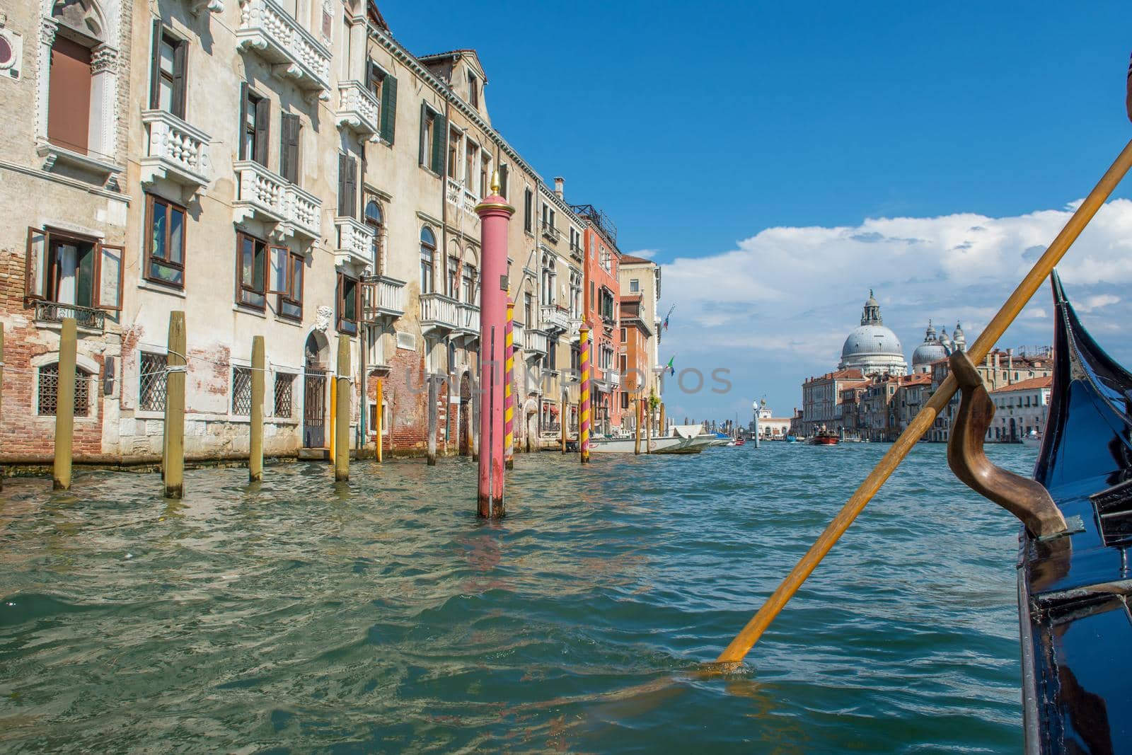 discovery of the city of Venice and its small canals and romantic alleys, Italy