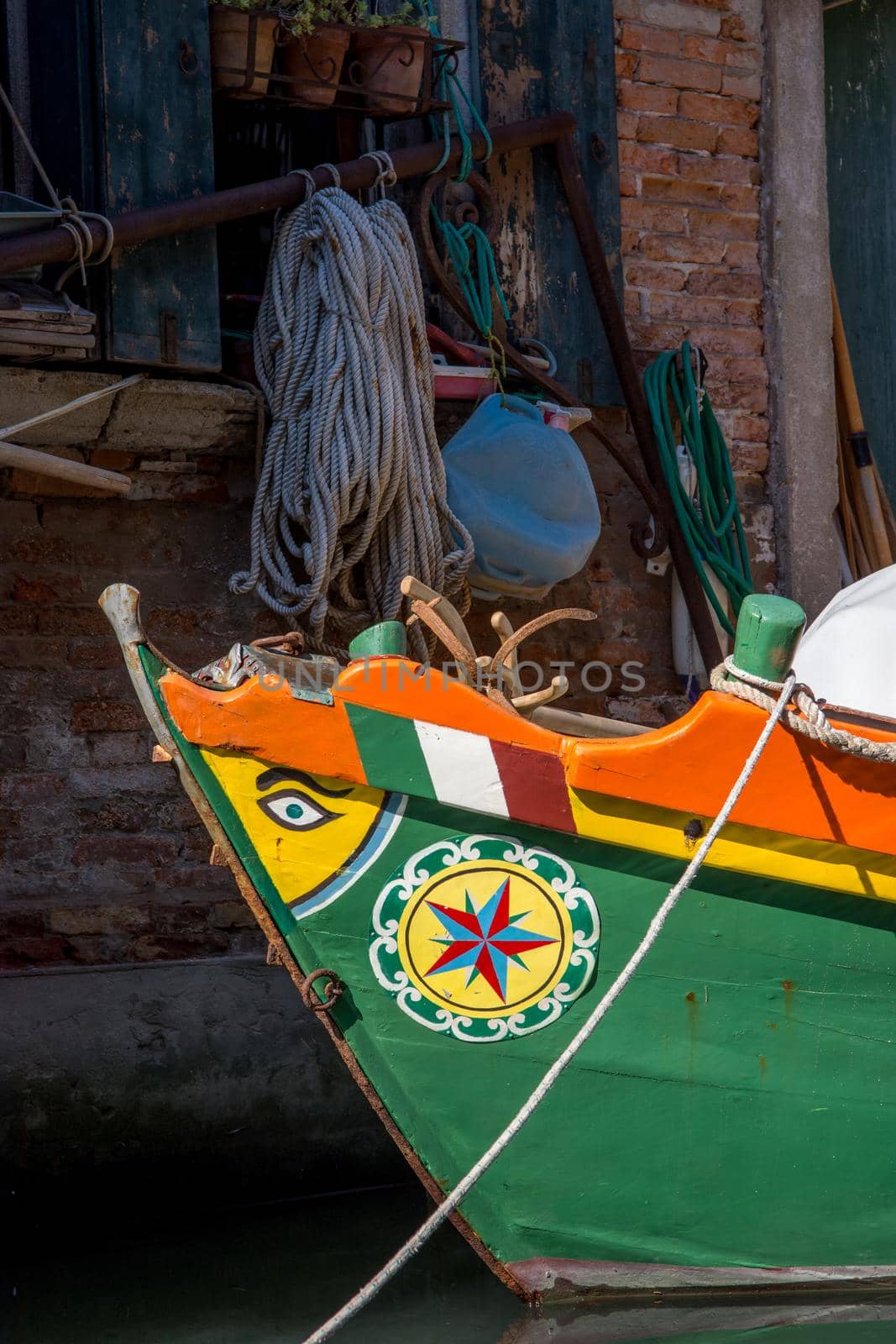 discovery of the city of Venice and its small canals and romantic alleys, Italy