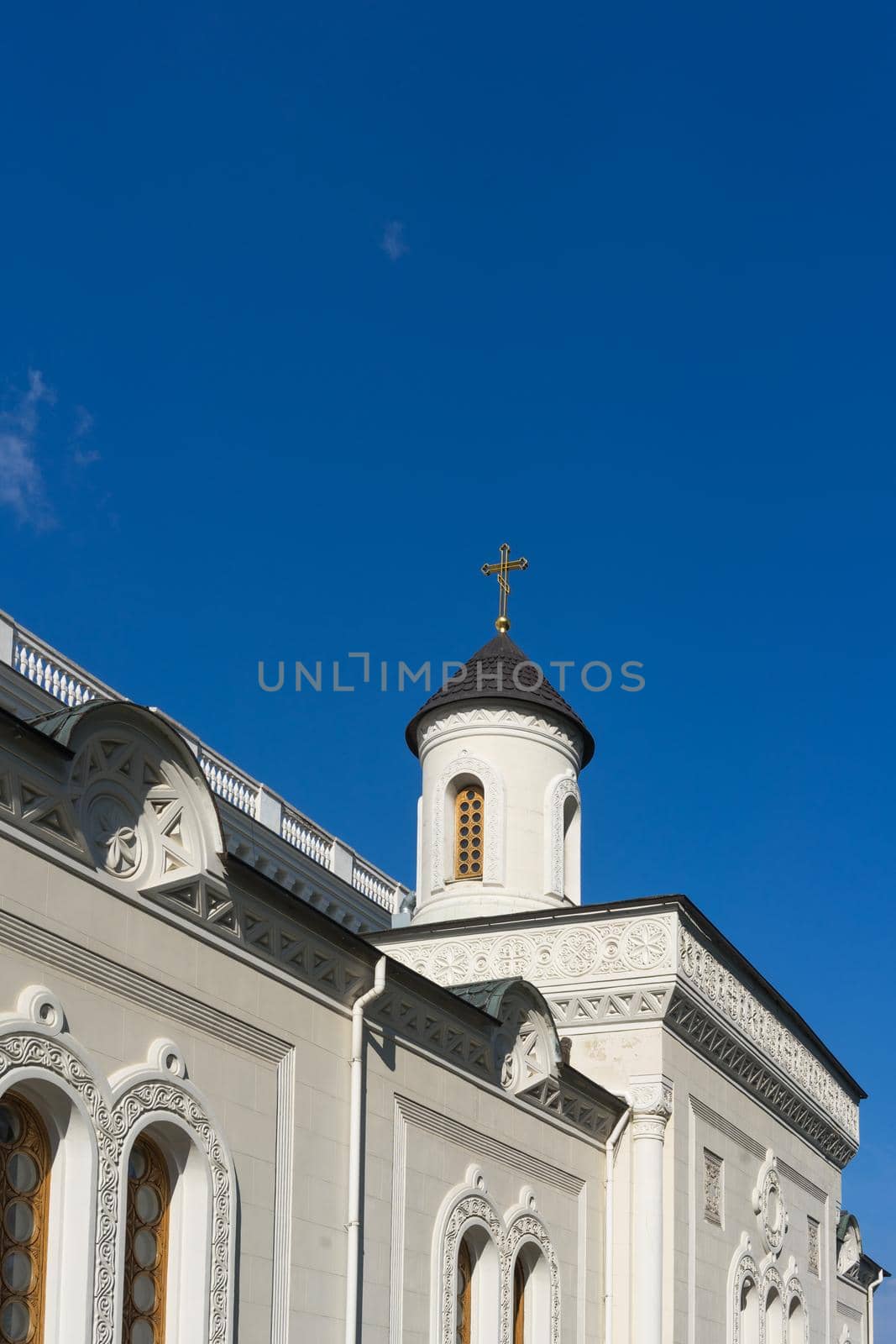 Yalta, Crimea. The house Church of the Romanov family in Livadiya