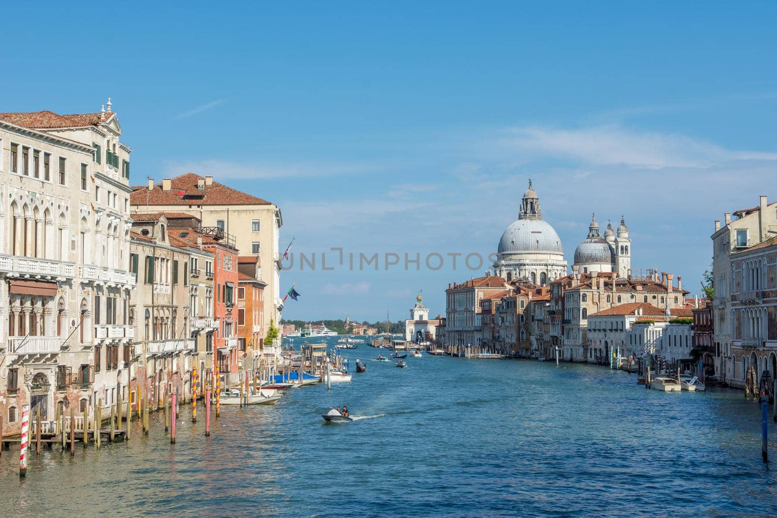 discovery of the city of Venice and its small canals and romantic alleys, Italy