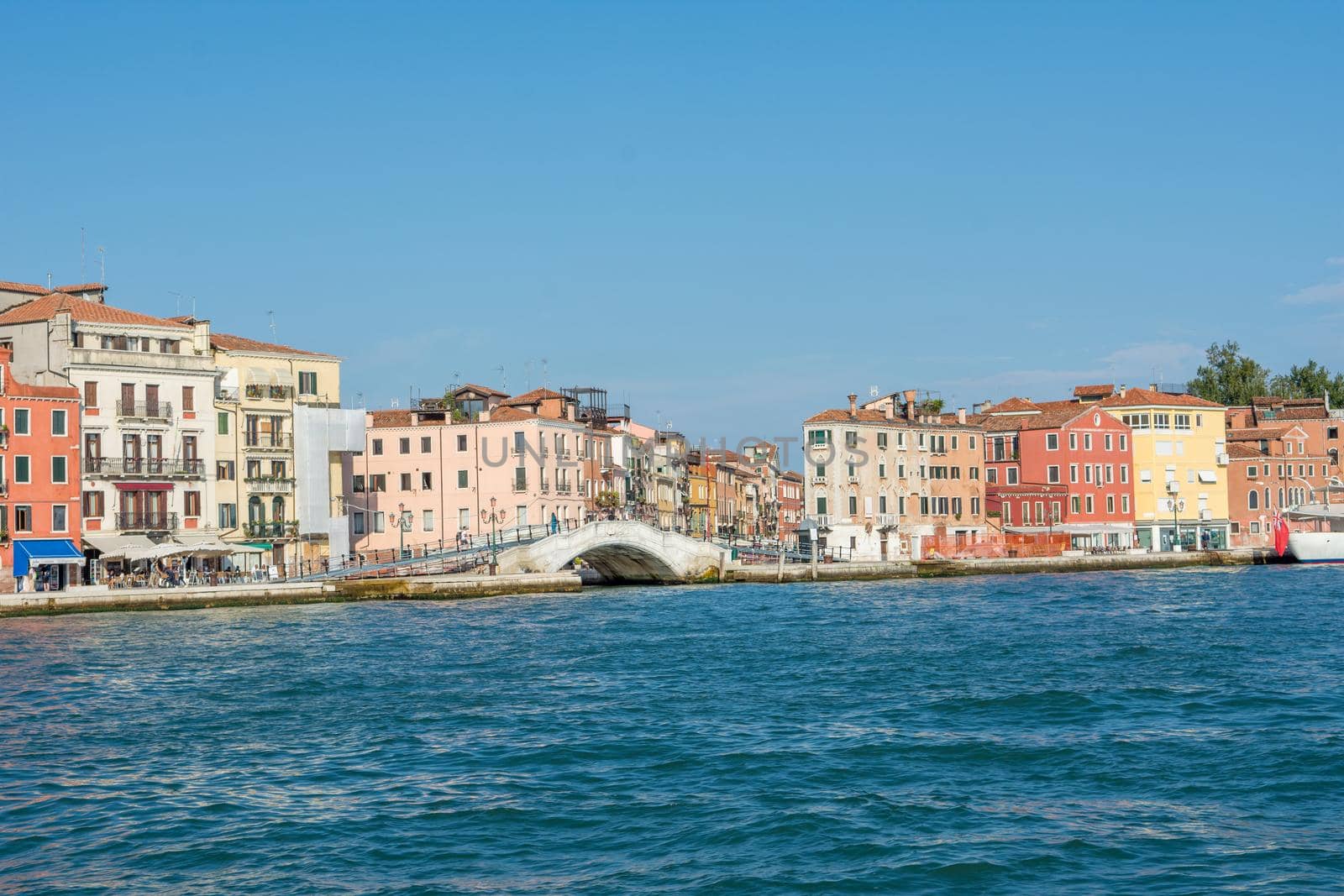 discovery of the city of Venice and its small canals and romantic alleys, Italy