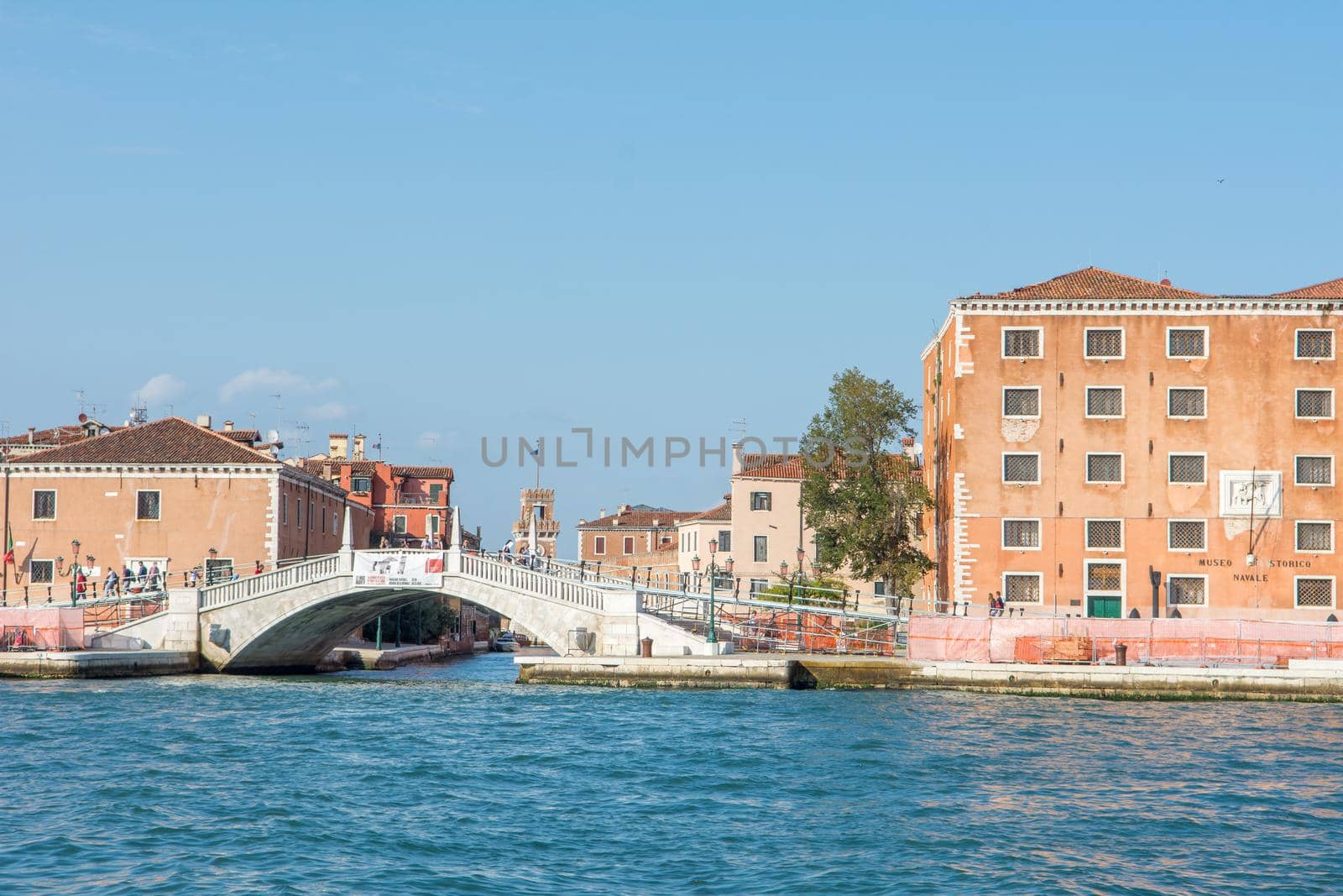 discovery of the city of Venice and its small canals and romantic alleys, Italy