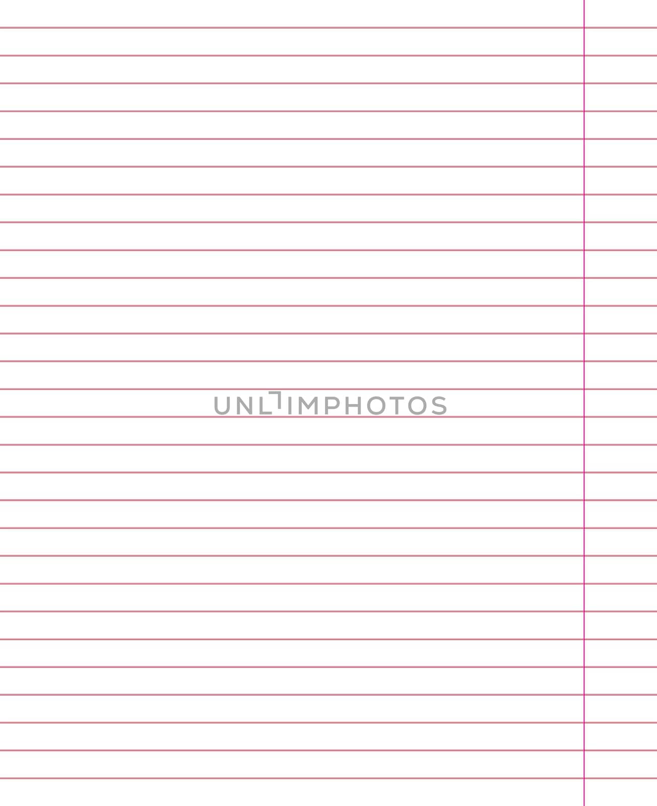 Grid paper. Abstract striped background with color horizontal lines. Geometric pattern for school, wallpaper, textures, notebook. Lined paper blank isolated on transparent background