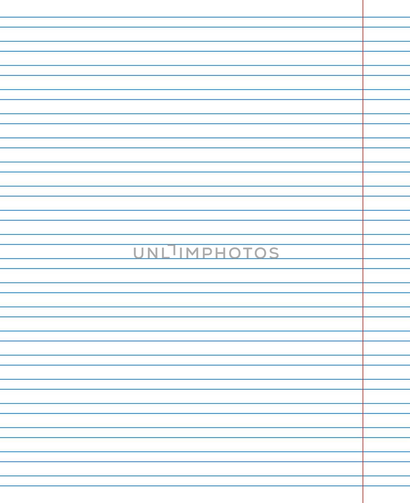 Grid paper. Abstract striped background with color horizontal lines. Geometric pattern for school, wallpaper, textures, notebook. Lined paper blank isolated on transparent background