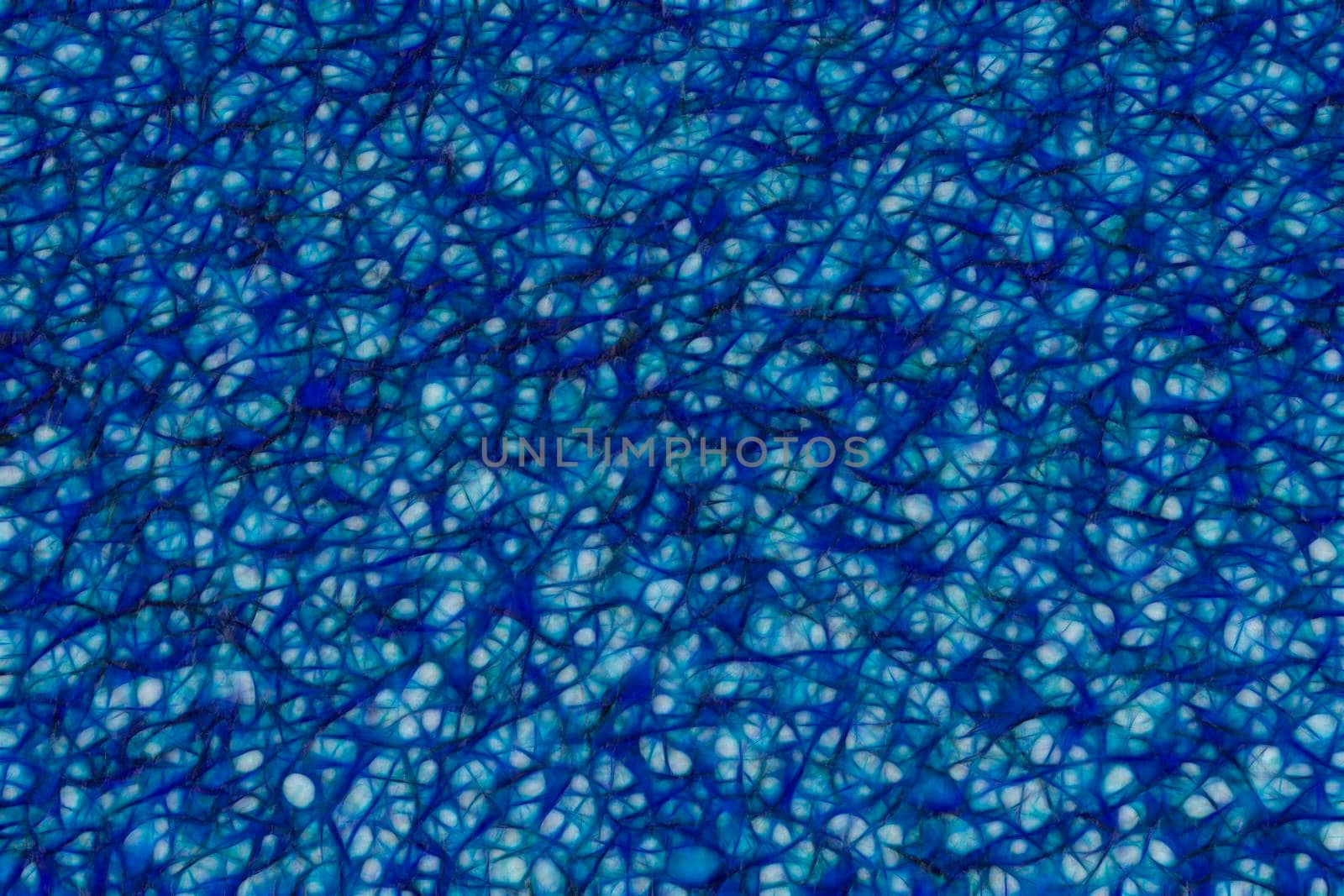 Abstract fractal textured blue background. For design and network