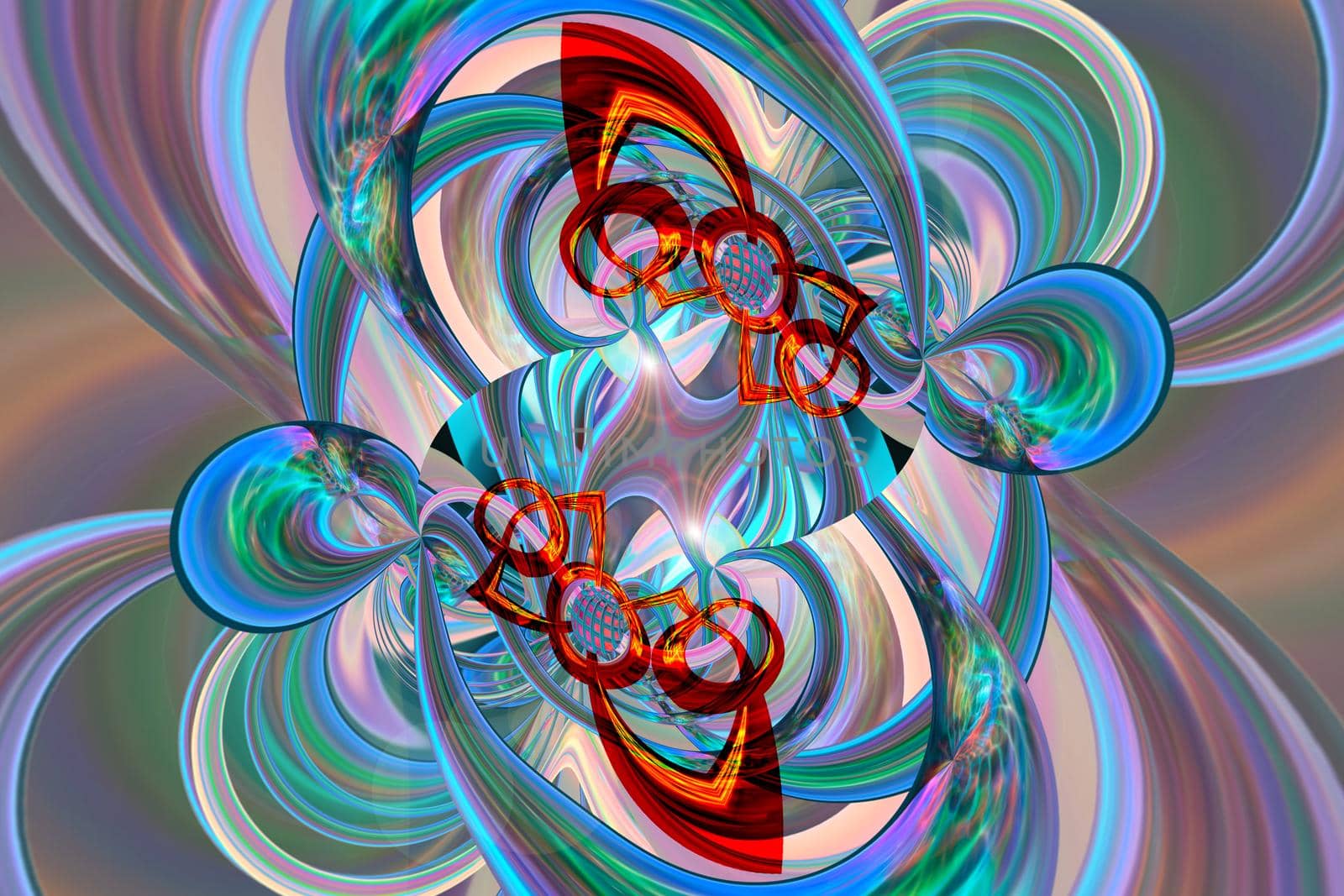 Abstract multicolored iridescent texture background.