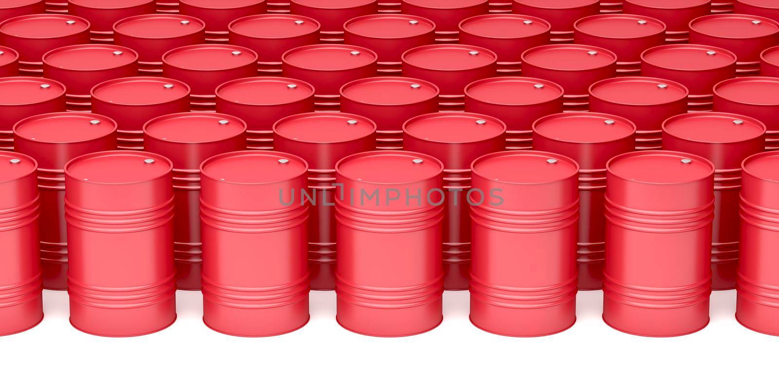 Many oil barrels by magraphics