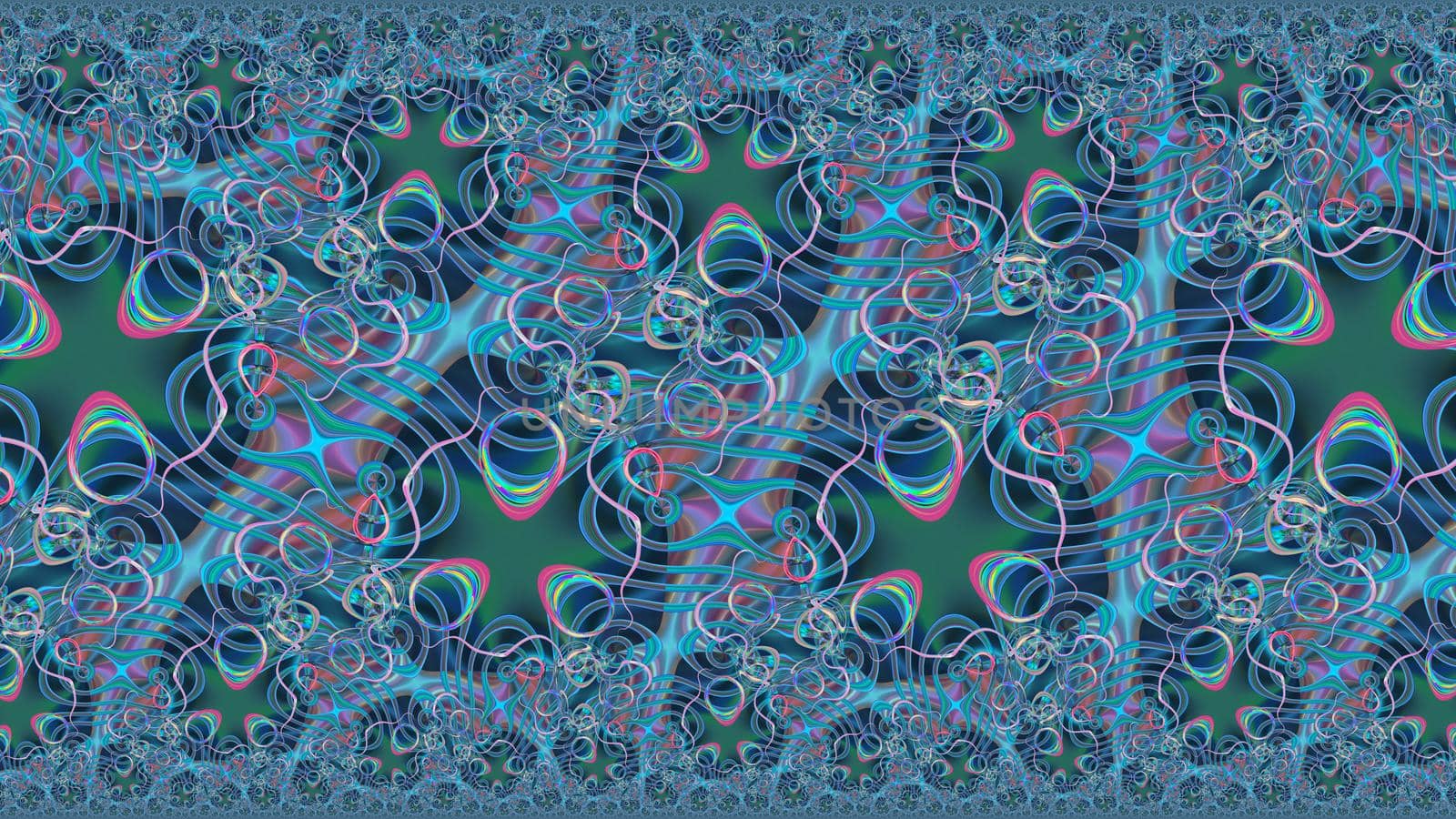 Abstract multicolored iridescent texture background. 3d image.