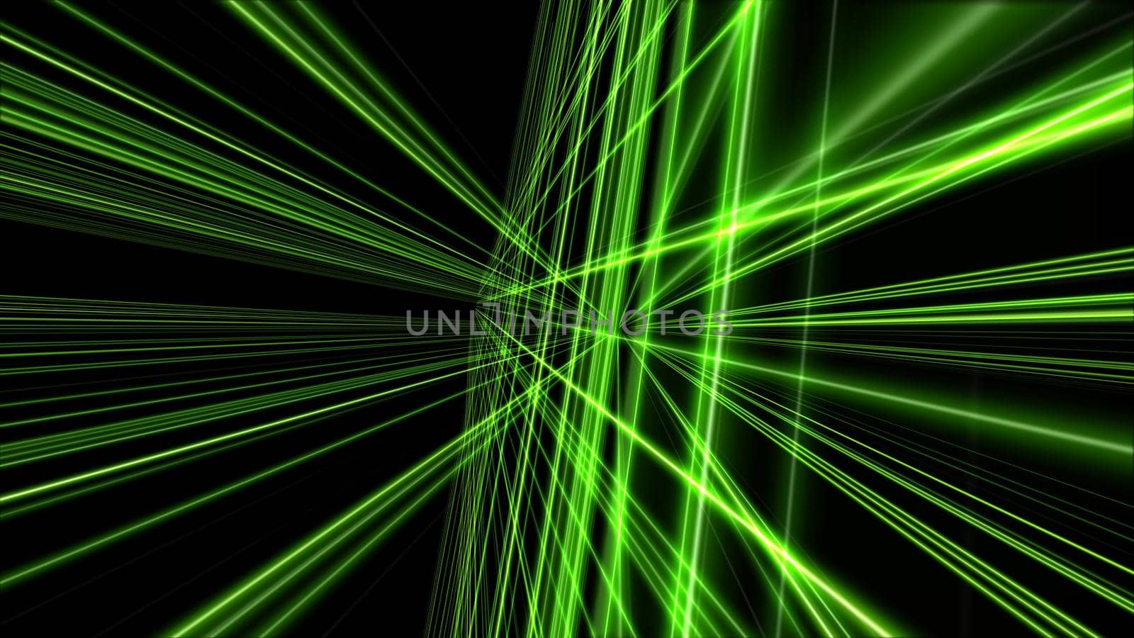 3d lines light neon background abstract render illustration