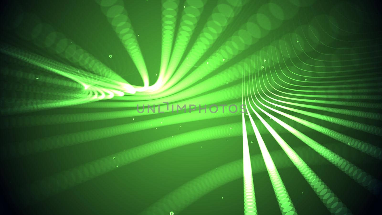 3d lines light neon background abstract render illustration