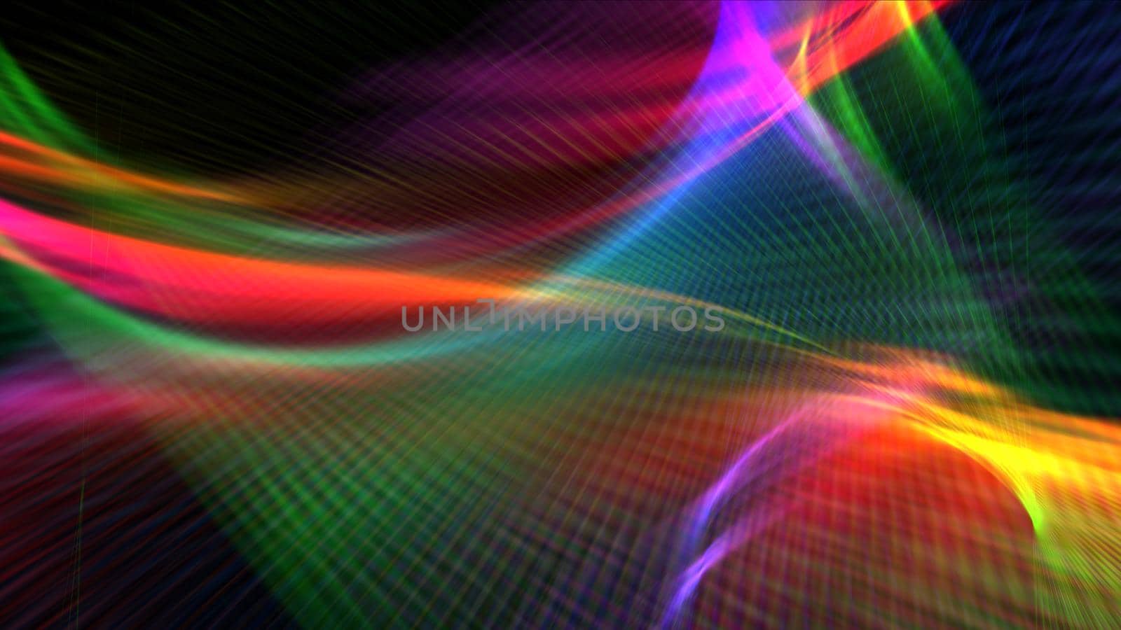 abstract background line light wave colorful illustration render