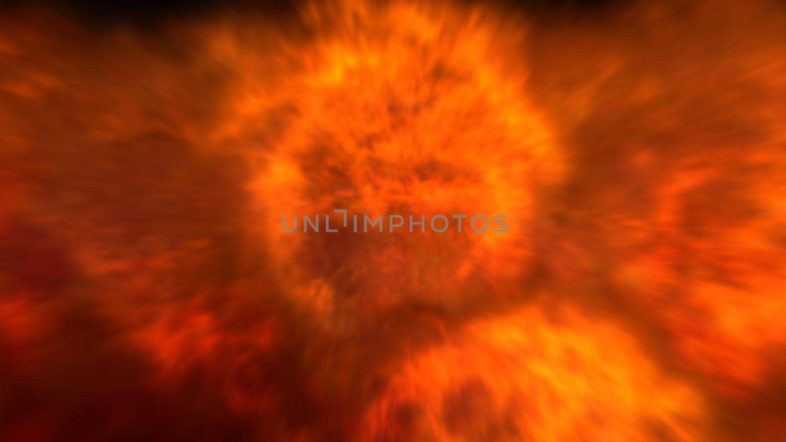 explosion fire ball abstract texture, render illustration