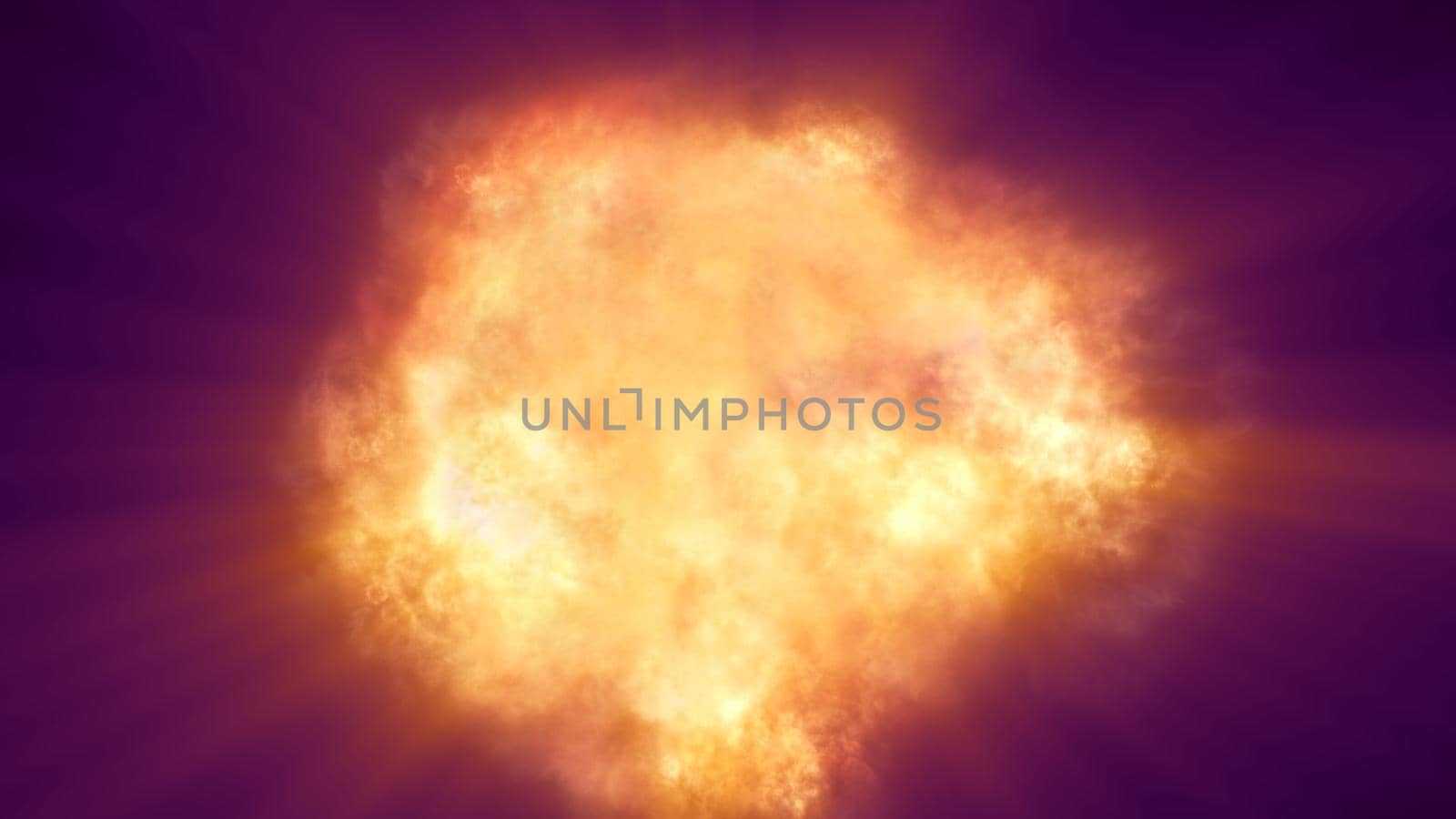 explosion fire ball abstract texture, render illustration