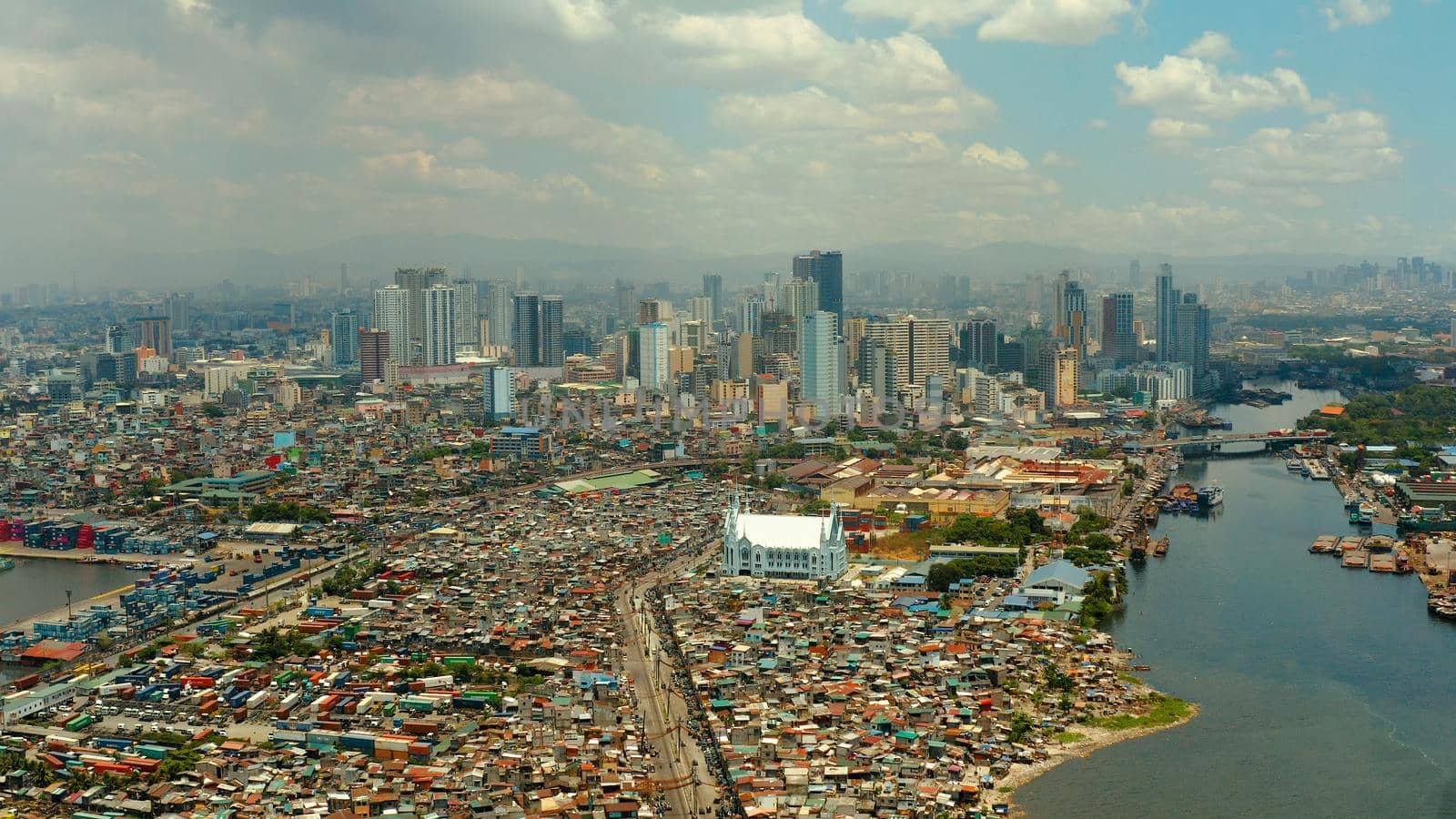 Makati City is one of the most developed business district of Metro Manila and the entire Philippines. Travel vacation concept