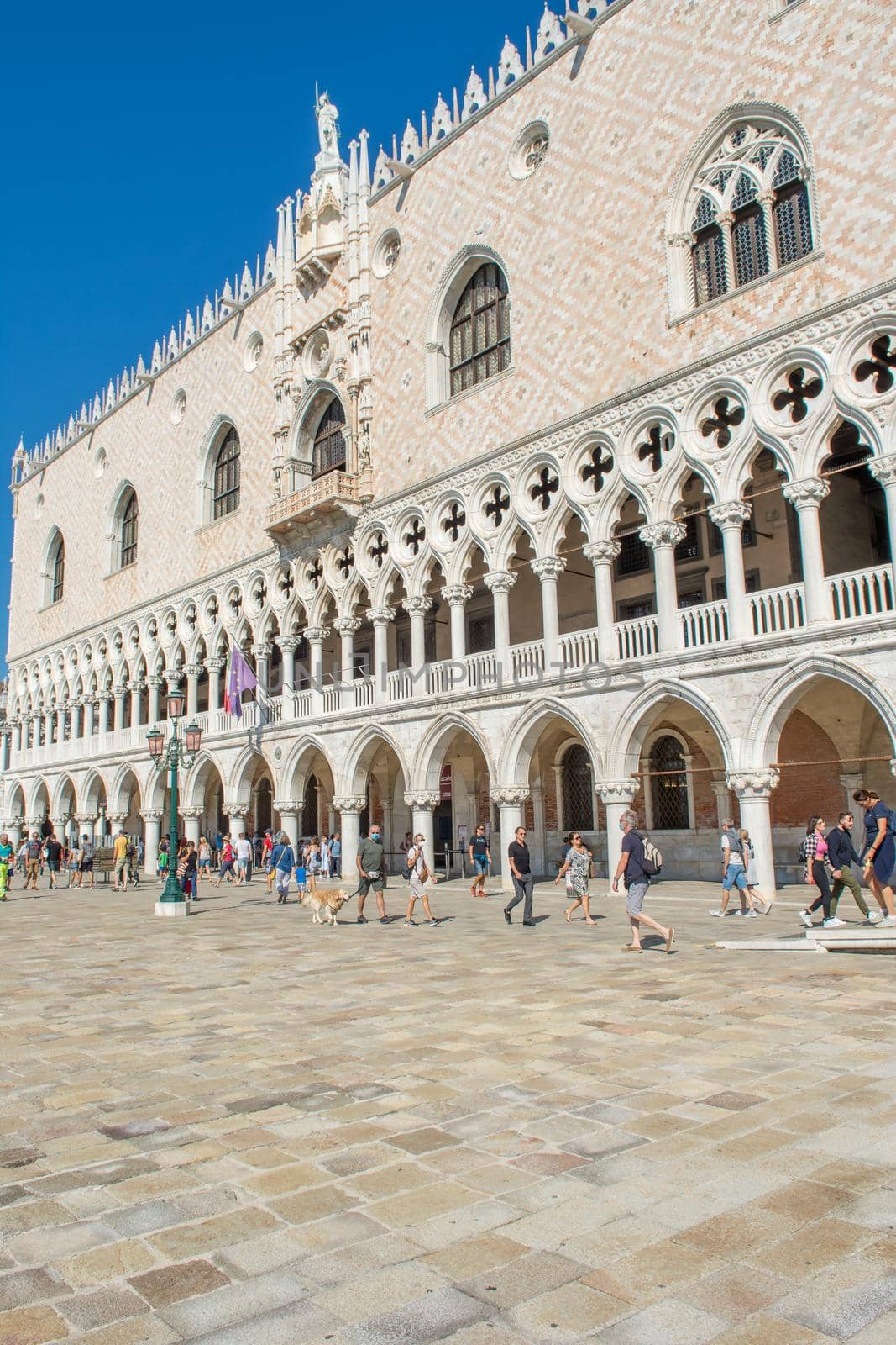 discovery of the city of Venice and its small canals and romantic alleys, Italy