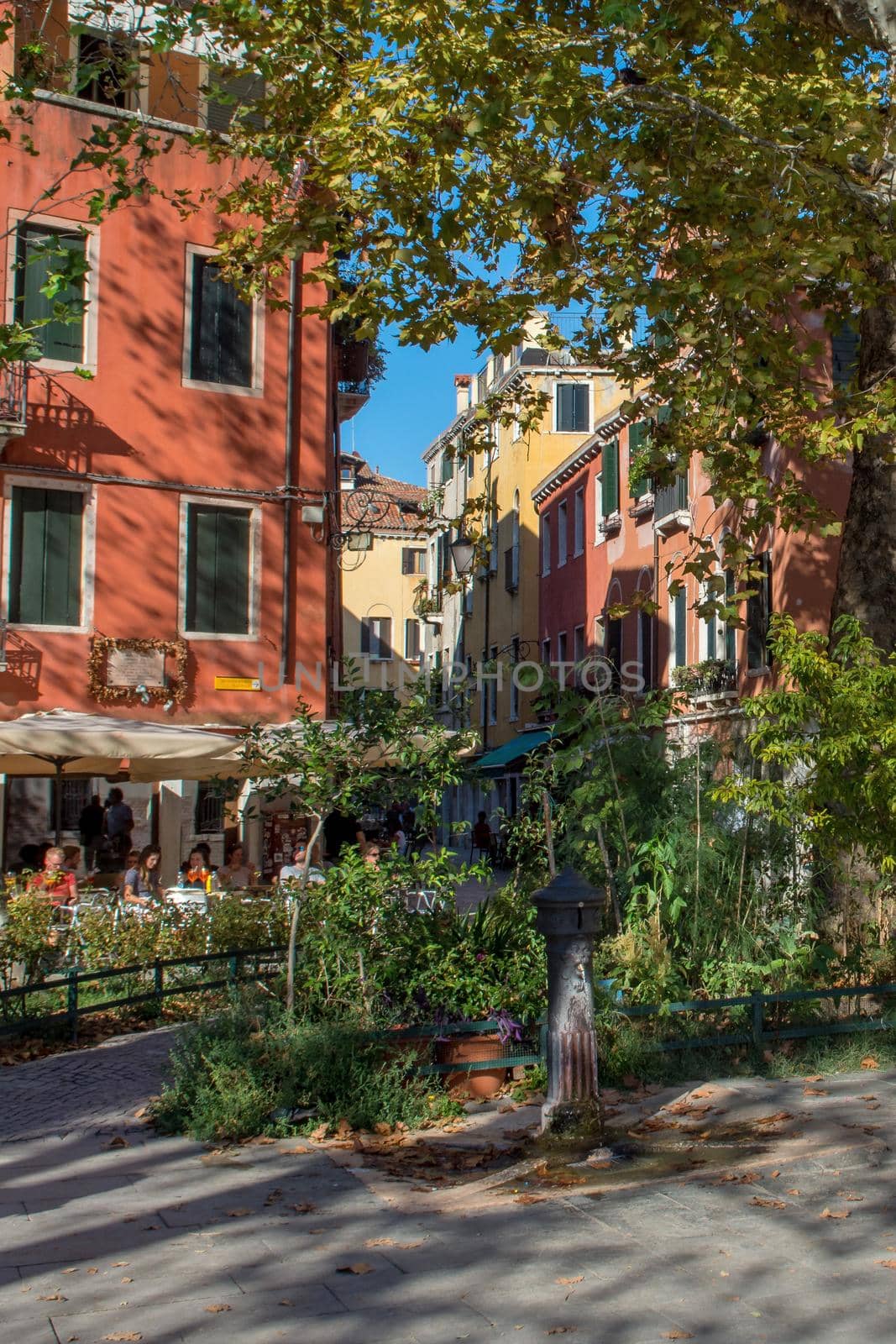 discovery of the city of Venice and its small canals and romantic alleys, Italy