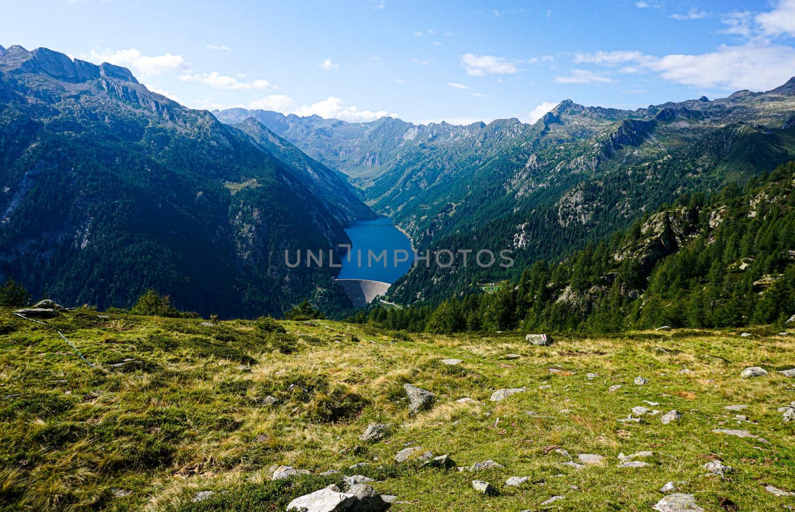 Free view on the Lago del Sambuco from Corte di Mezzo by pisces2386