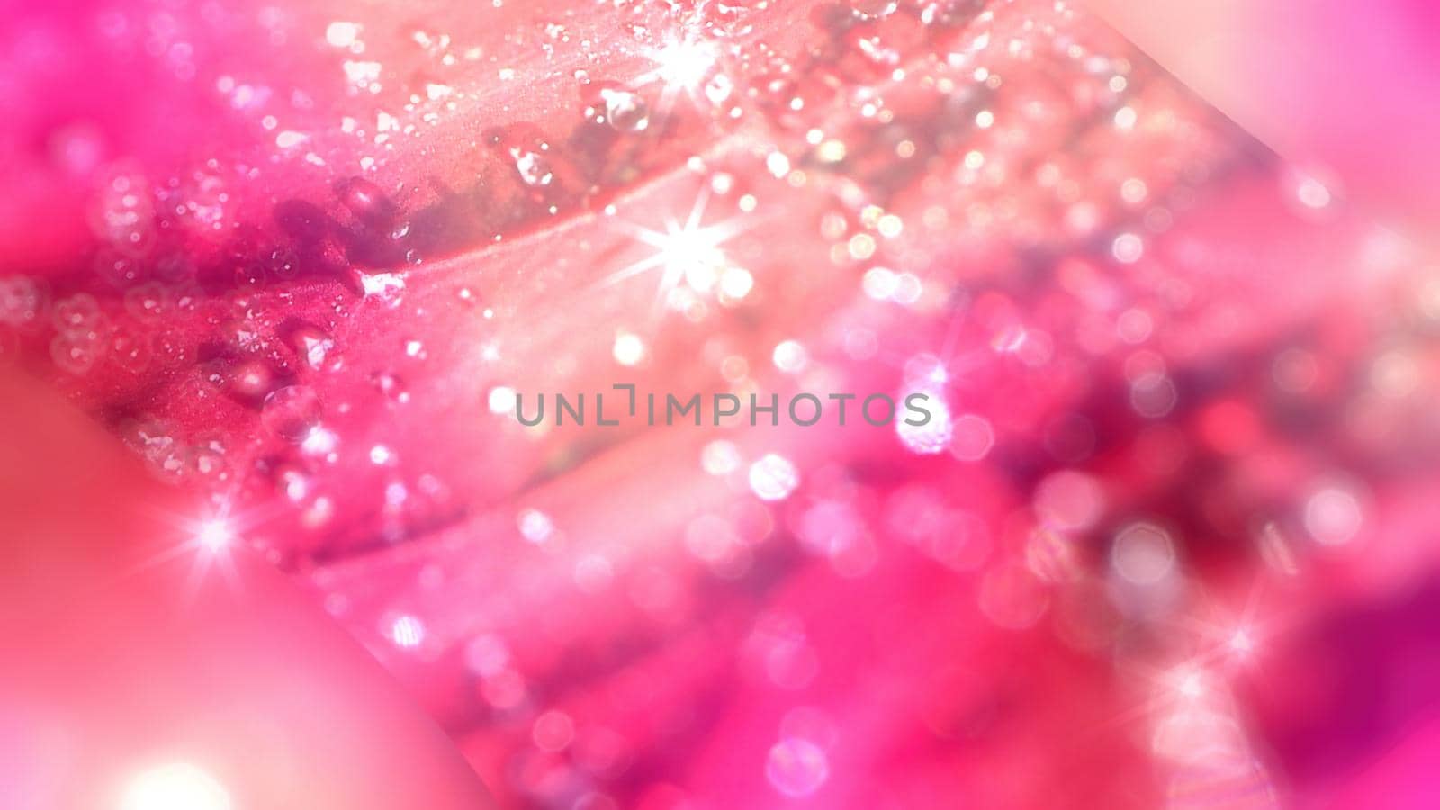 Abstract blurry pink background with bokeh and highlights. Design, abstraction