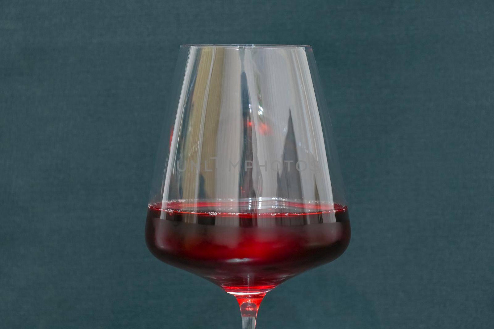 wine glass on a black background macro. High quality photo