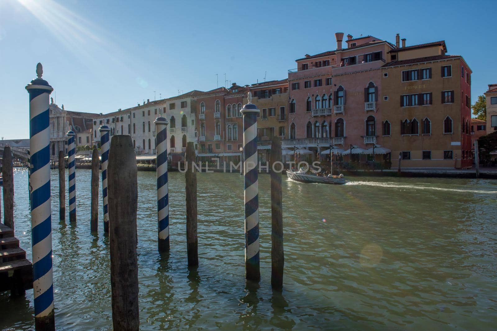 discovery of the city of Venice and its small canals and romantic alleys, Italy