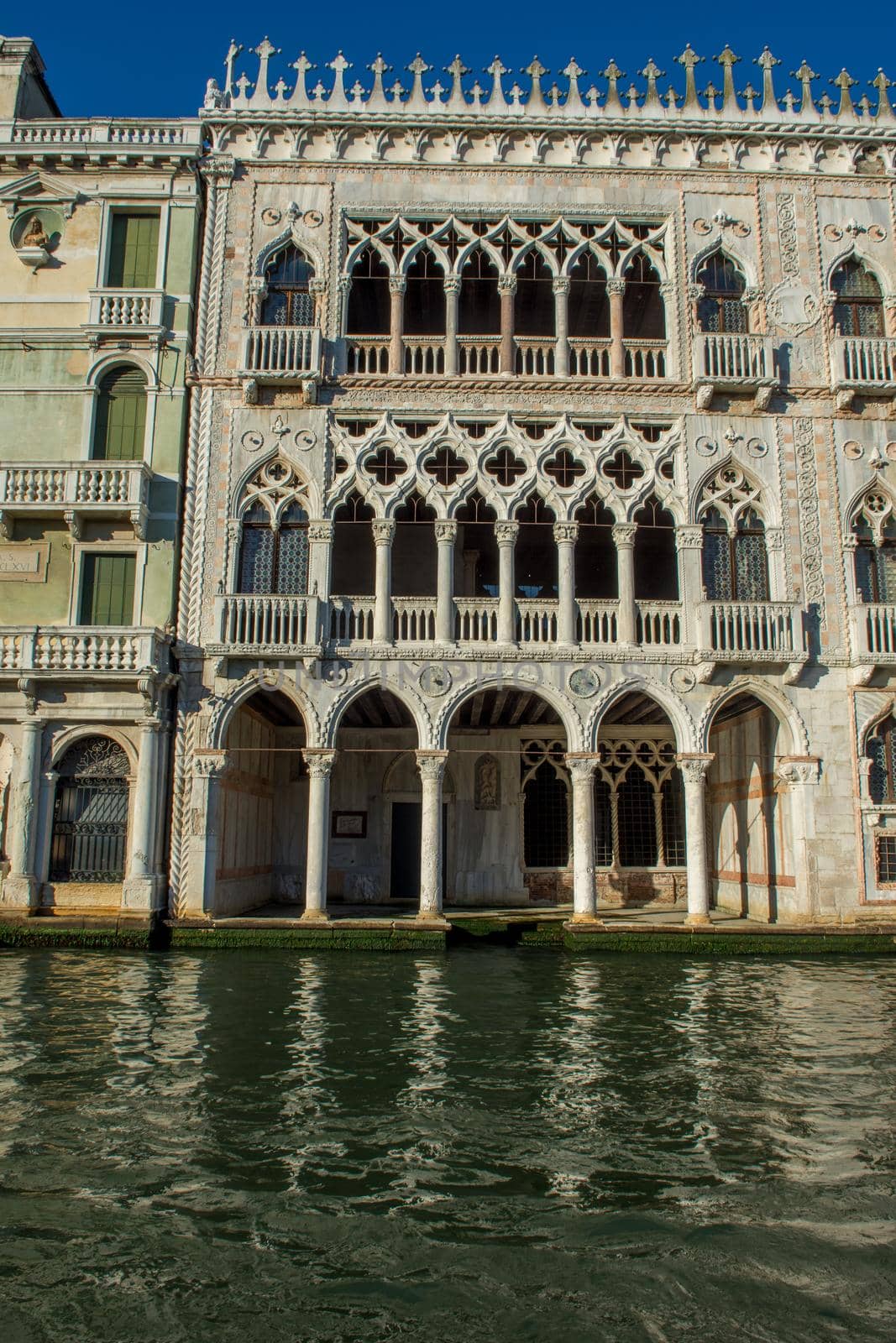 discovery of the city of Venice and its small canals and romantic alleys, Italy