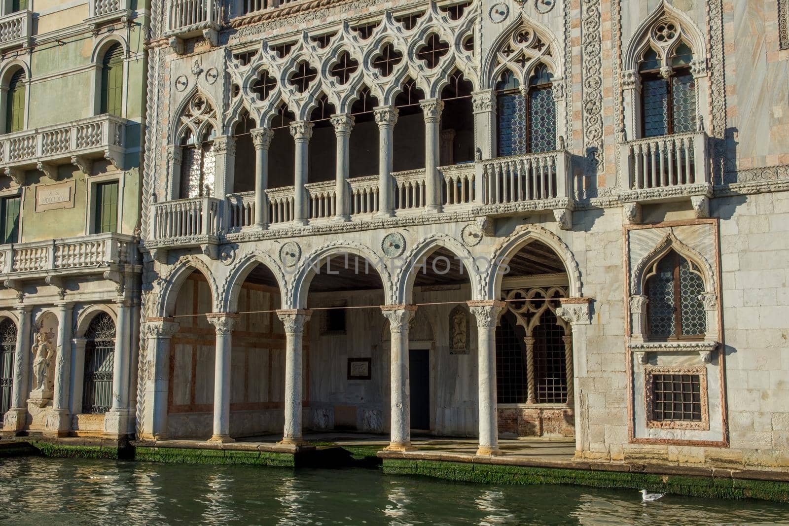 discovery of the city of Venice and its small canals and romantic alleys, Italy